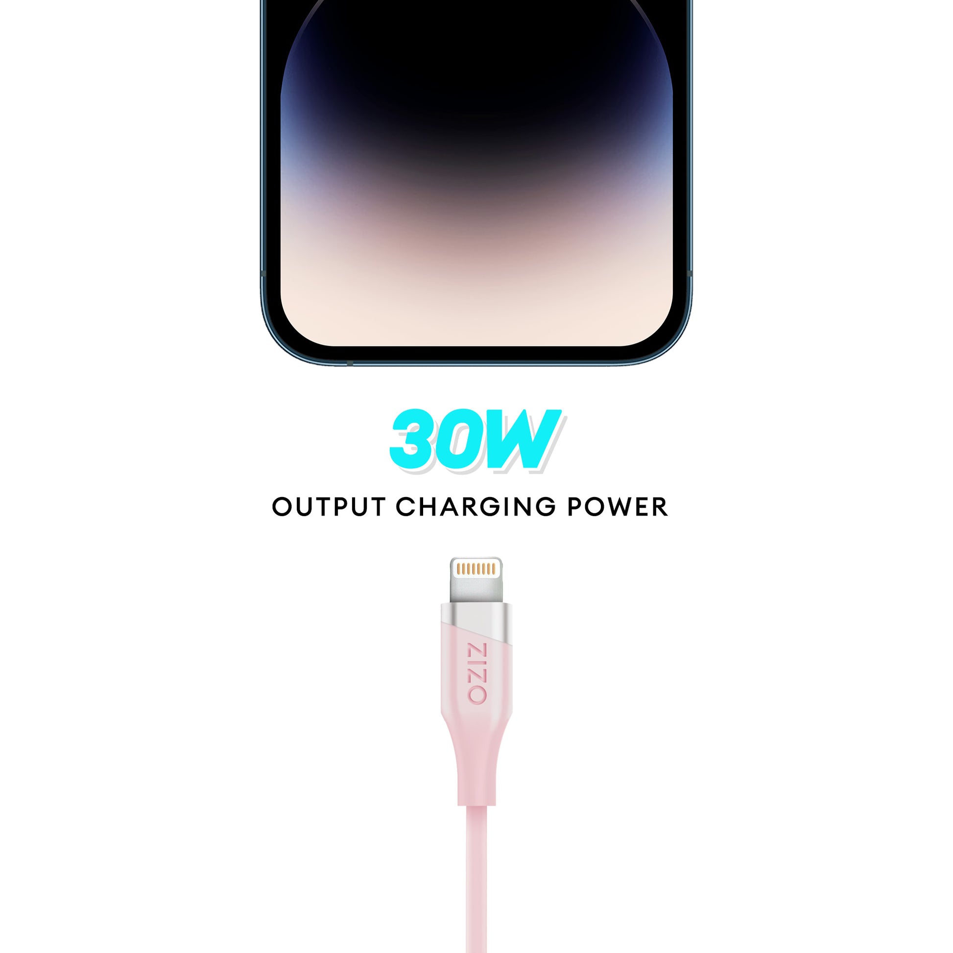 ZIZO PowerVault Cable USB-C to Lightning 6FT - ZIZO Wireless