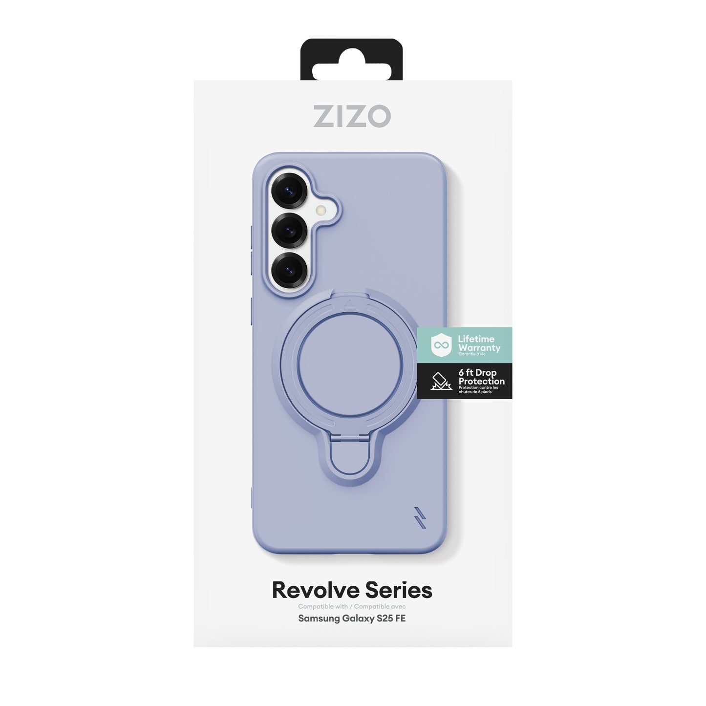 ZIZO REVOLVE Series Galaxy S25 FE Case - Violet - ZIZO Wireless