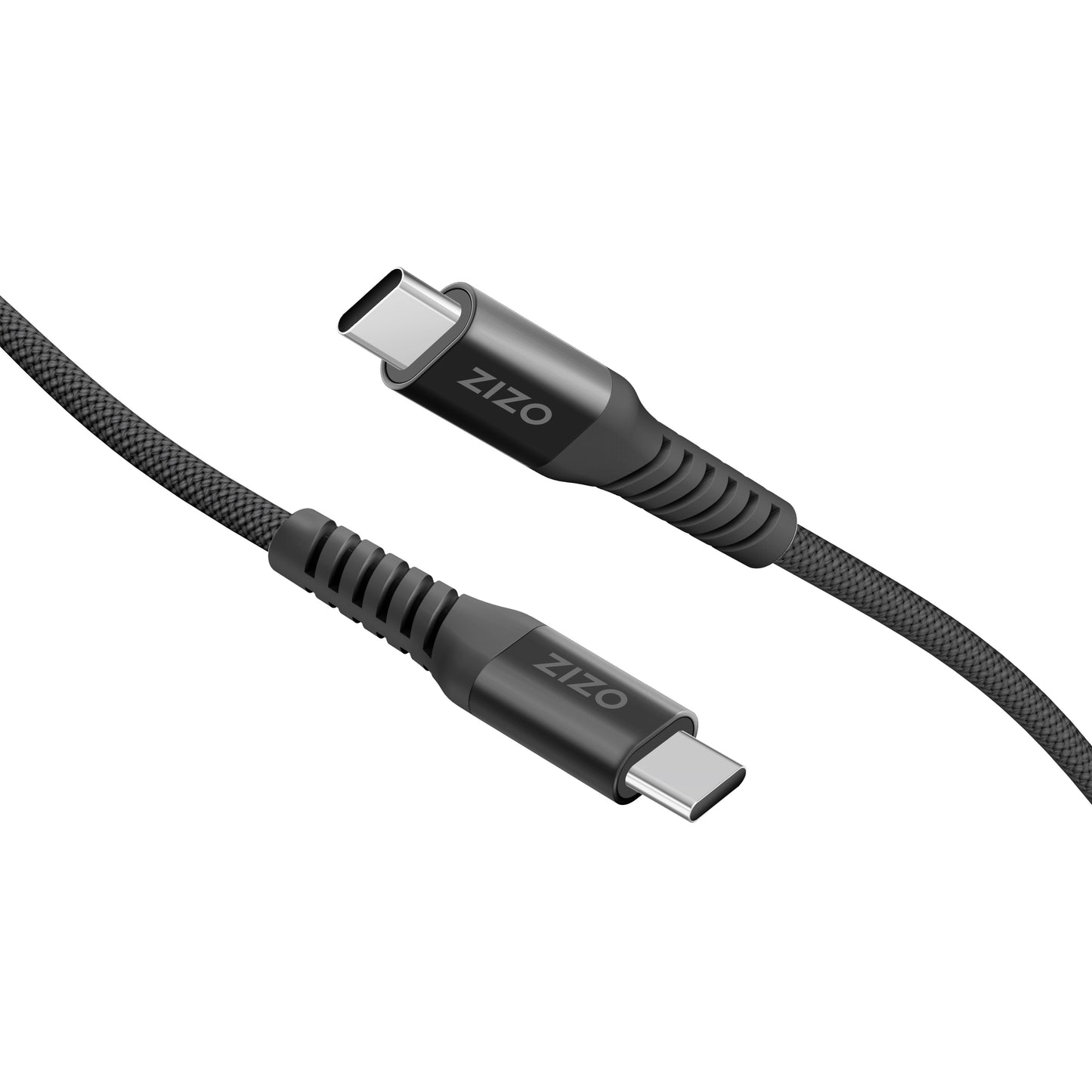 ZIZO PowerVault 5FT Braided Nylon USB-C Cable - Black