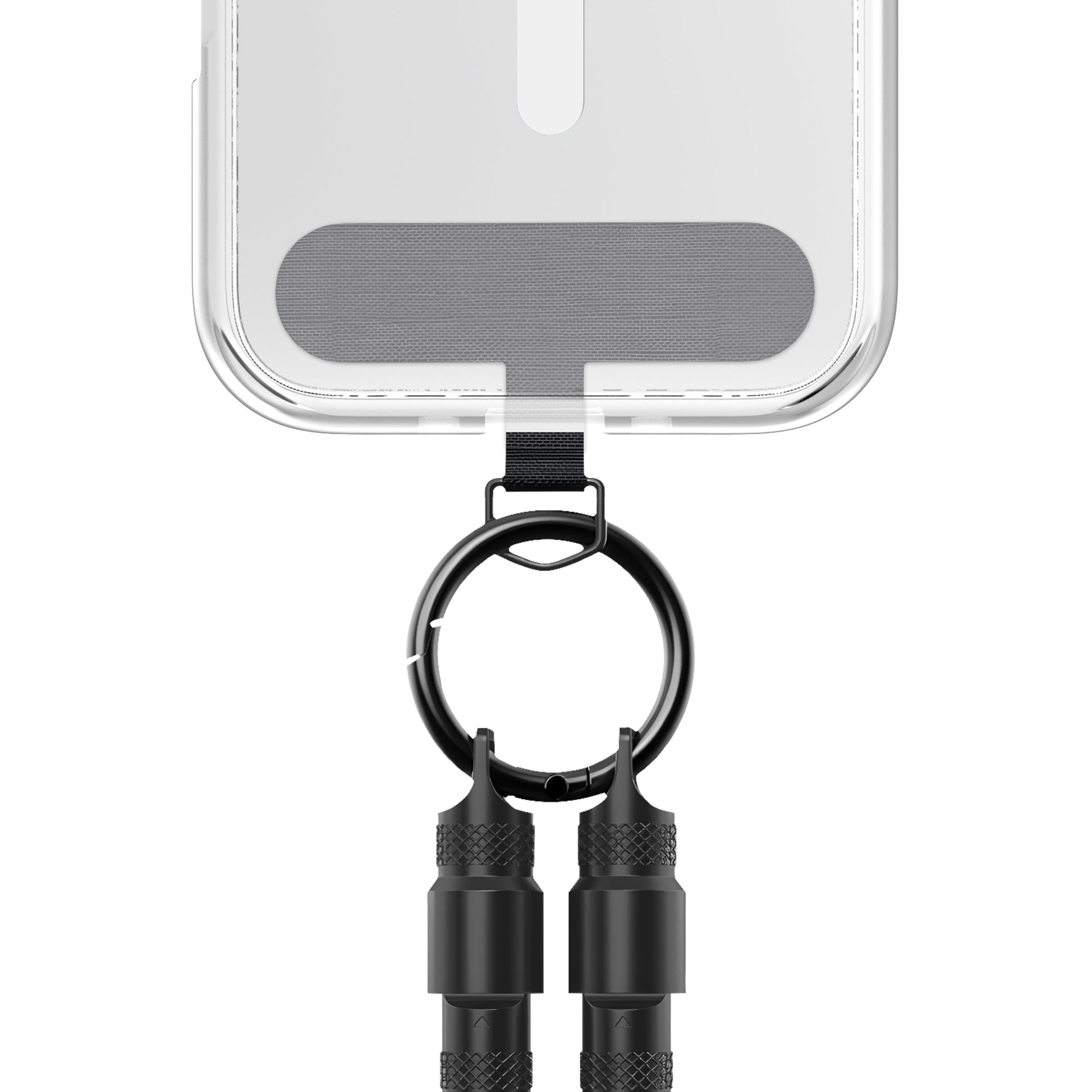 ZIZO PowerVault Link+ Lanyard USB-C Cable - Black - ZIZO Wireless