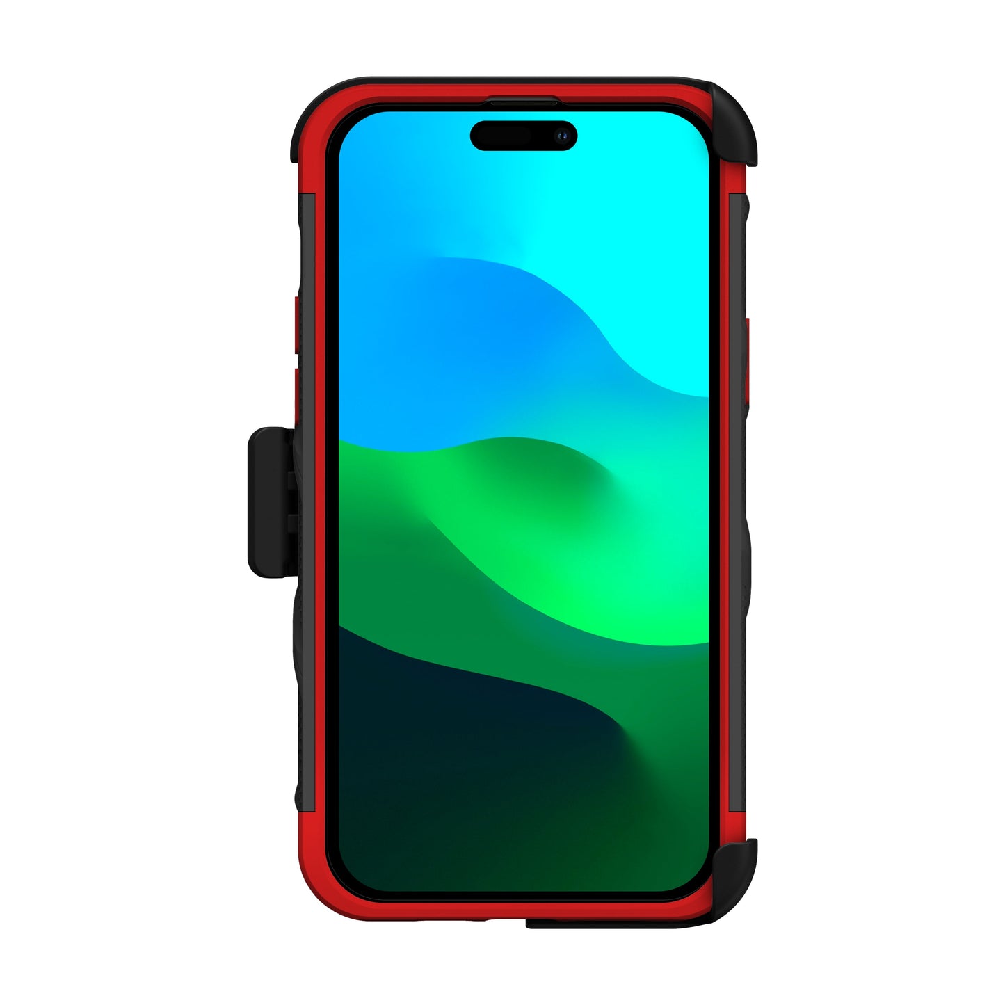 ZIZO BOLT Bundle iPhone 15 Plus Case - Red - ZIZO Wireless