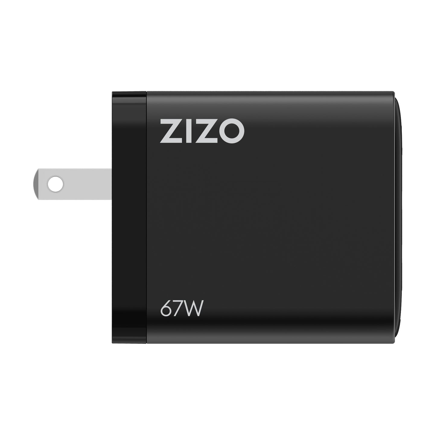 ZIZO PowerVault 67W Dual USB-C + USB-A Wall Charger w/ Digital Display