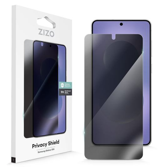 ZIZO PRIVACY Tempered Glass Screen Protector for Galaxy S26 - Privacy