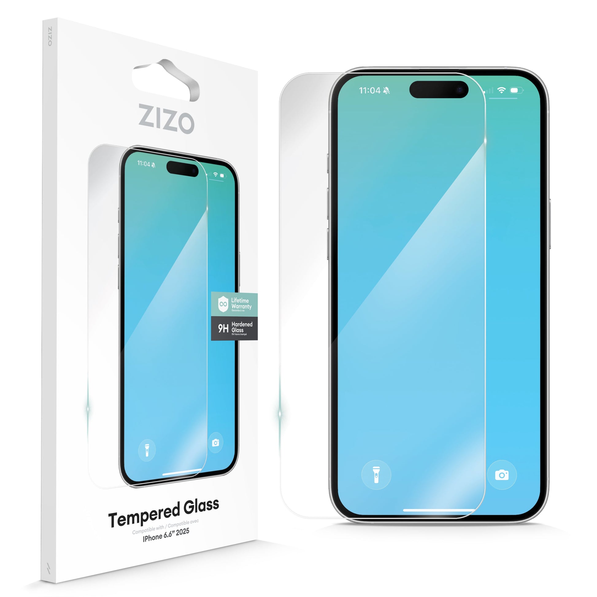 ZIZO TEMPERED GLASS Screen Protector for iPhone Air - Clear - ZIZO Wireless