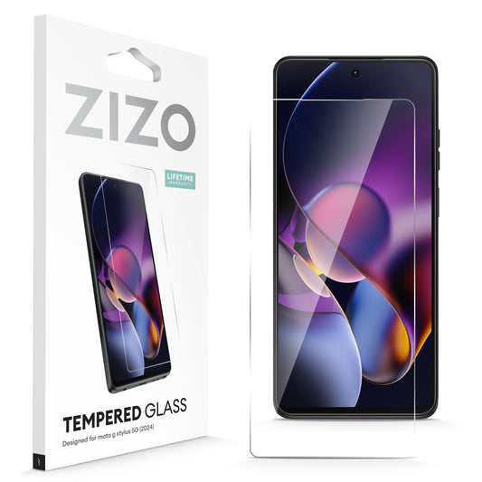 ZIZO TEMPERED GLASS Screen Protector for moto g stylus 5G (2024) - Clear - ZIZO Wireless