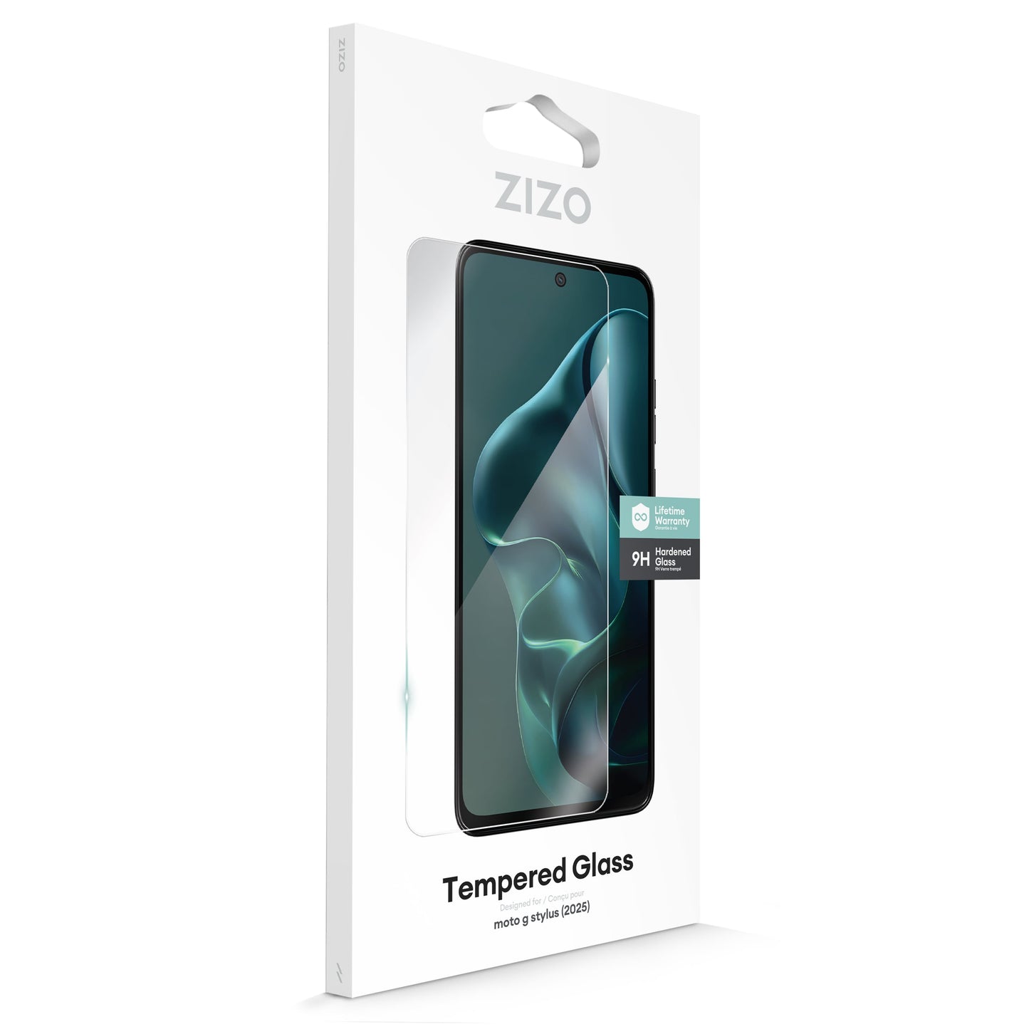 ZIZO TEMPERED GLASS Screen Protector for moto g stylus (2025) - Clear - ZIZO Wireless