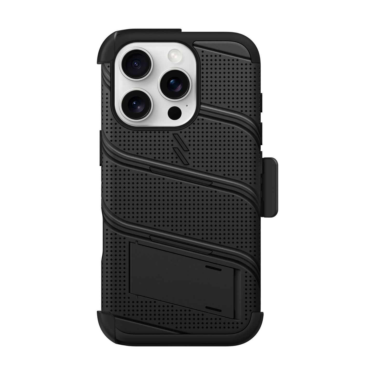 ZIZO BOLT Bundle iPhone 16 Pro Case with Tempered Glass
