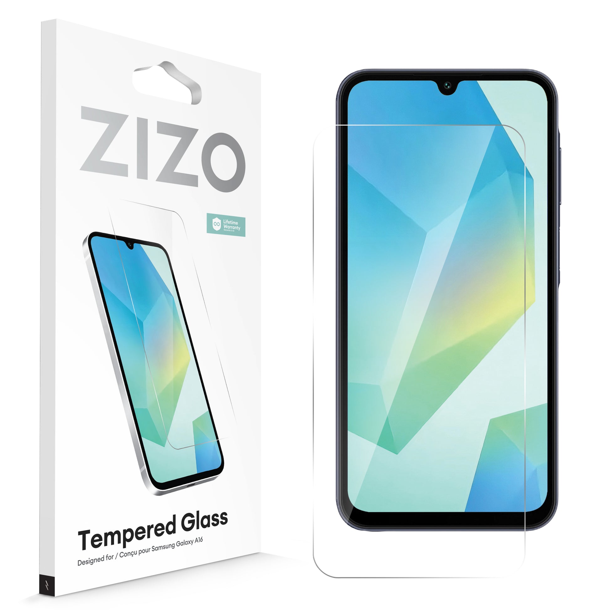 ZIZO TEMPERED GLASS Screen Protector for Galaxy A16 5G - Clear - ZIZO Wireless