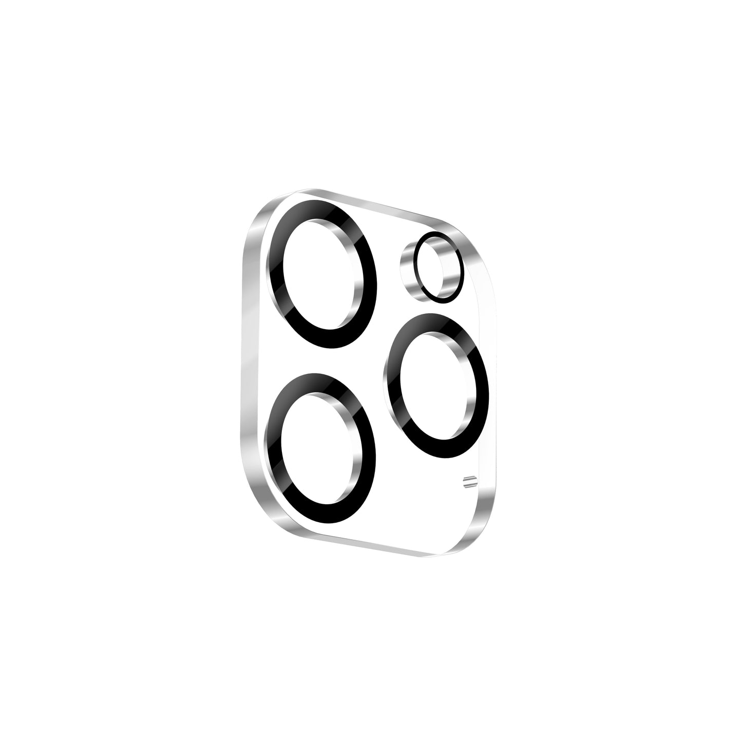 ZIZO LensTek iPhone 16 Pro Camera Lens Protector (2 Pack) - Black