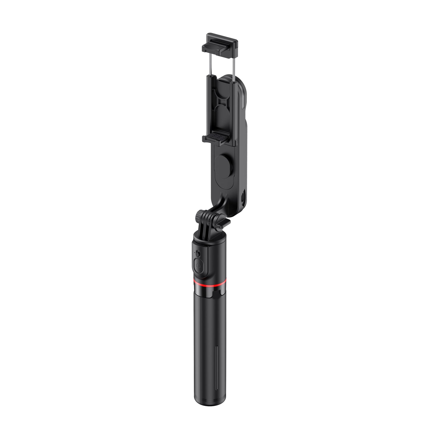 ZIZO Gear Selfie Stick Tripod with Built-in LED Light - Black