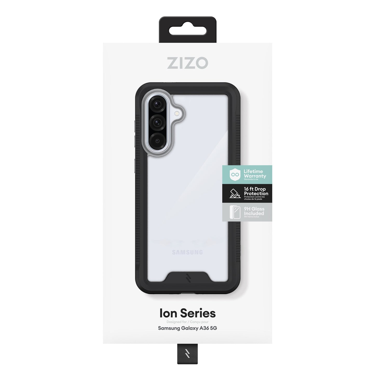 ZIZO ION Series Galaxy A36 5G Case - Black