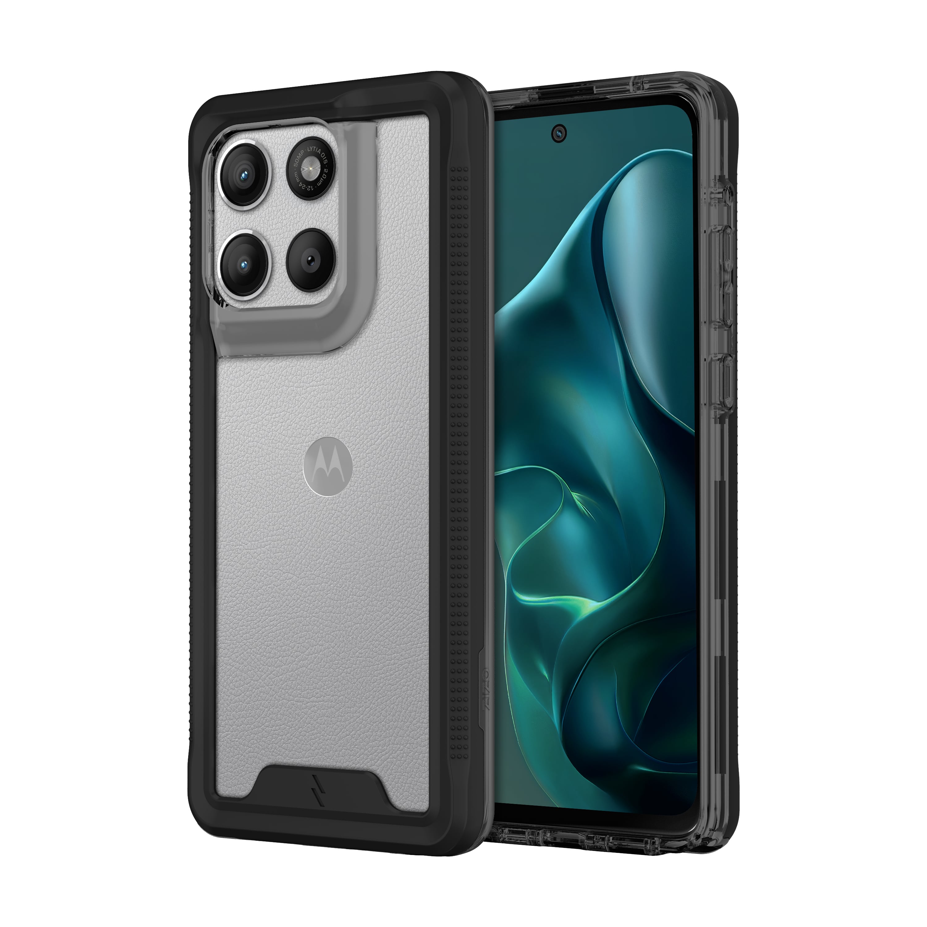 GIBOUS×QOOZA ZIZO ION Series moto g stylus (2025) Case with Tempered Glass