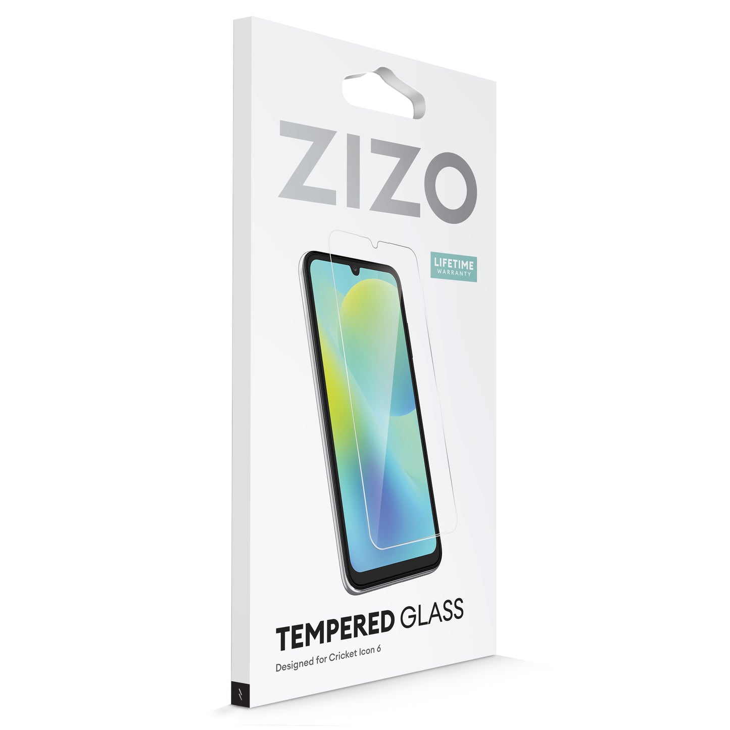ZIZO TEMPERED GLASS Screen Protector for Cricket Icon 6