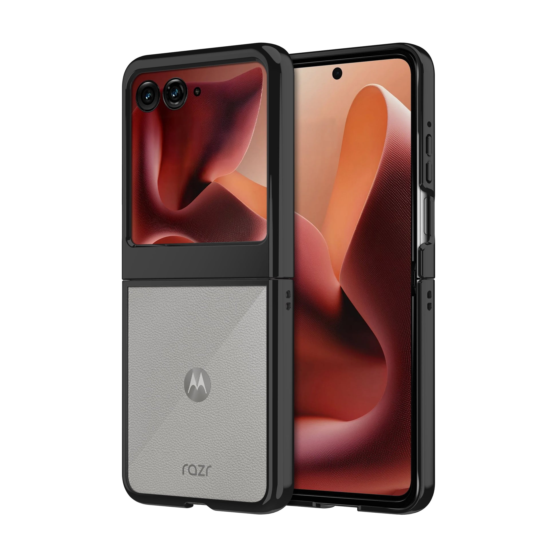 ZIZO REFINE Series moto razr (2025) Case - Black - ZIZO Wireless