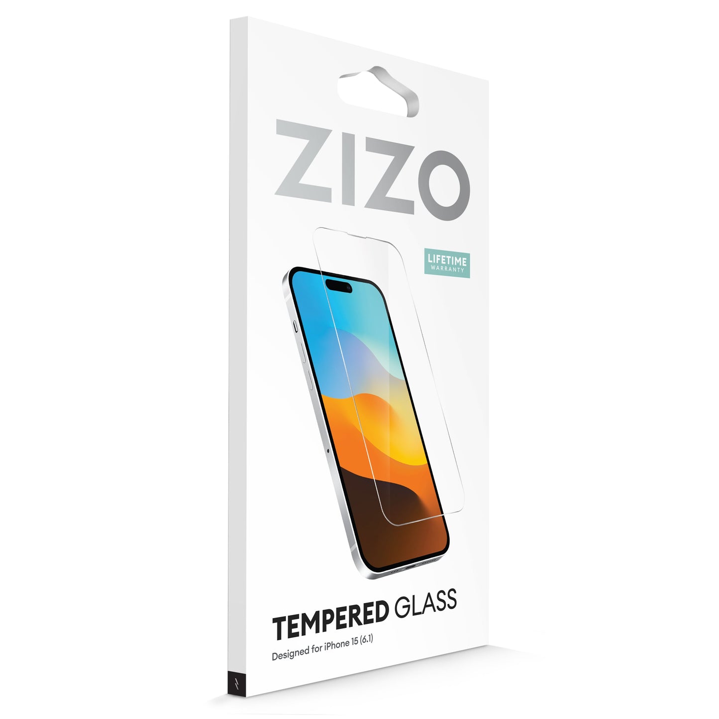 ZIZO TEMPERED GLASS Screen Protector for iPhone 15 - Clear - ZIZO Wireless