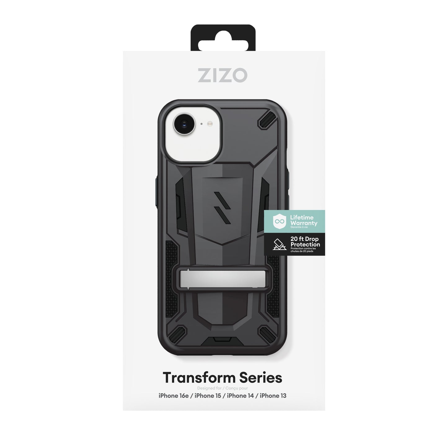 ZIZO TRANSFORM Series iPhone 17e/16e/15/14/13 Case