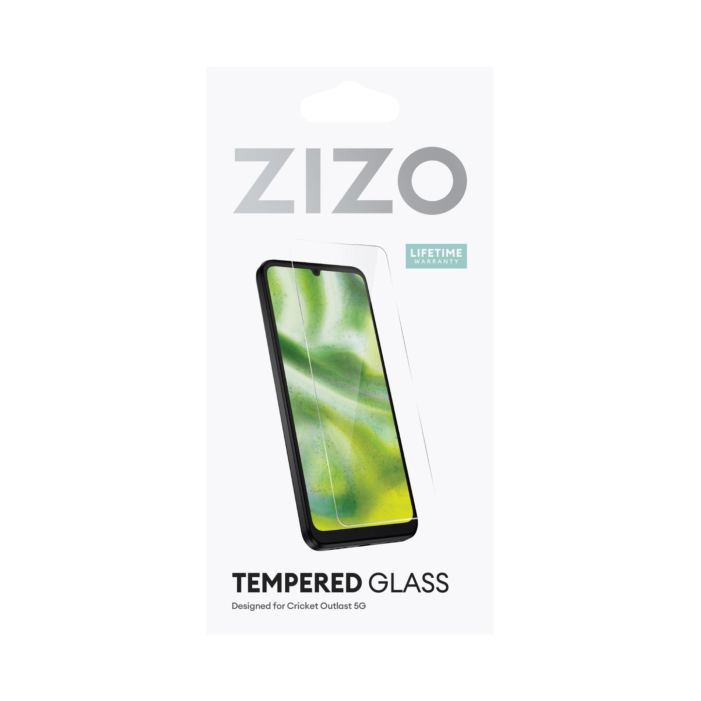 ZIZO TEMPERED GLASS Screen Protector for Cricket Outlast 5G - Clear