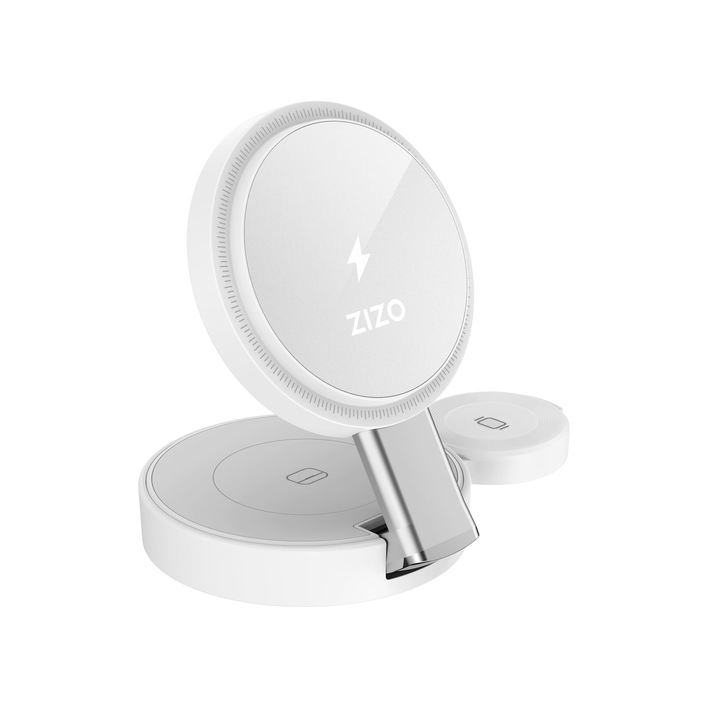 ZIZO PowerVault Fold Pro 3-in-1 MagSafe Charging Station with Adjustable Stand