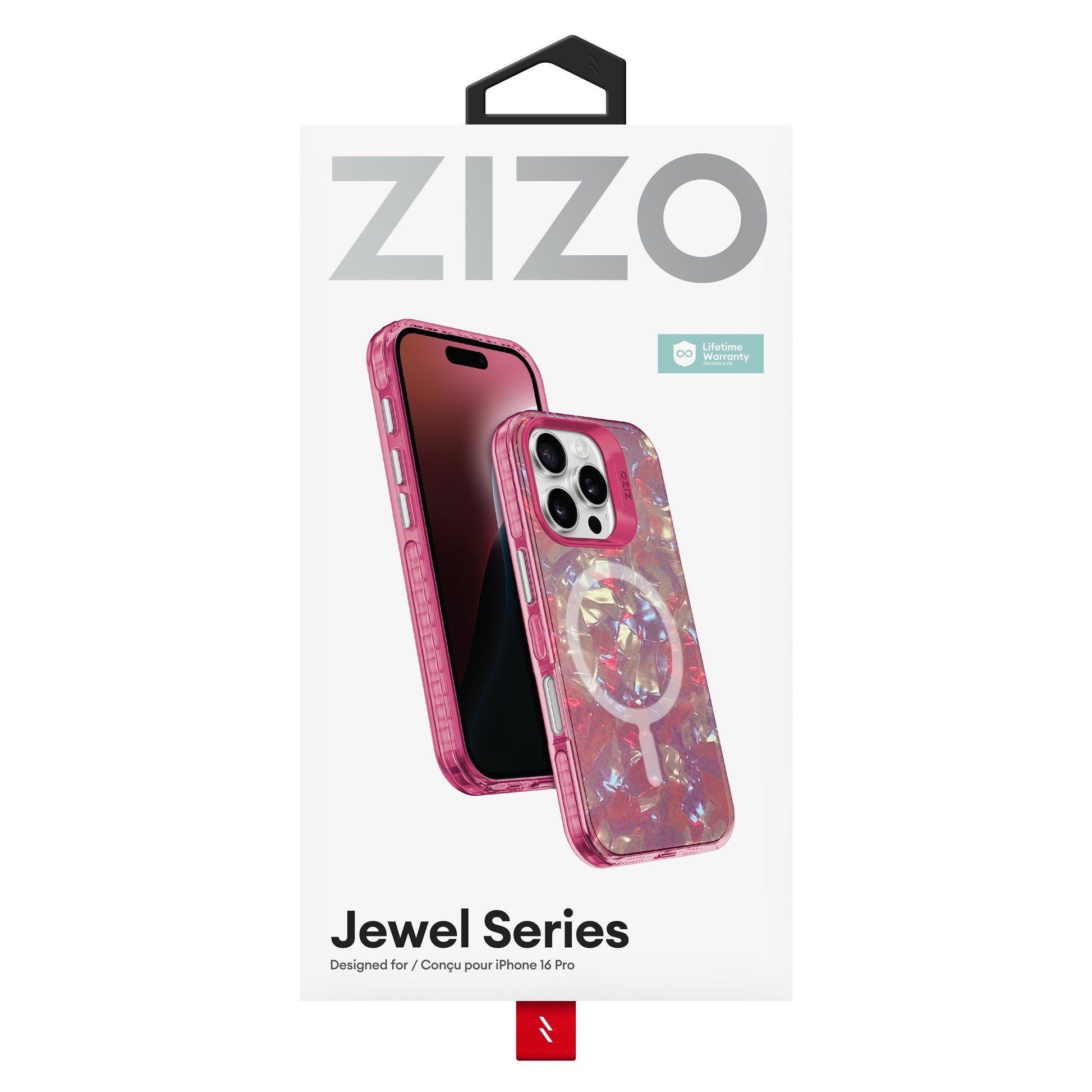 ZIZO JEWEL Series iPhone 16 Pro MagSafe Case - Blossom - ZIZO Wireless