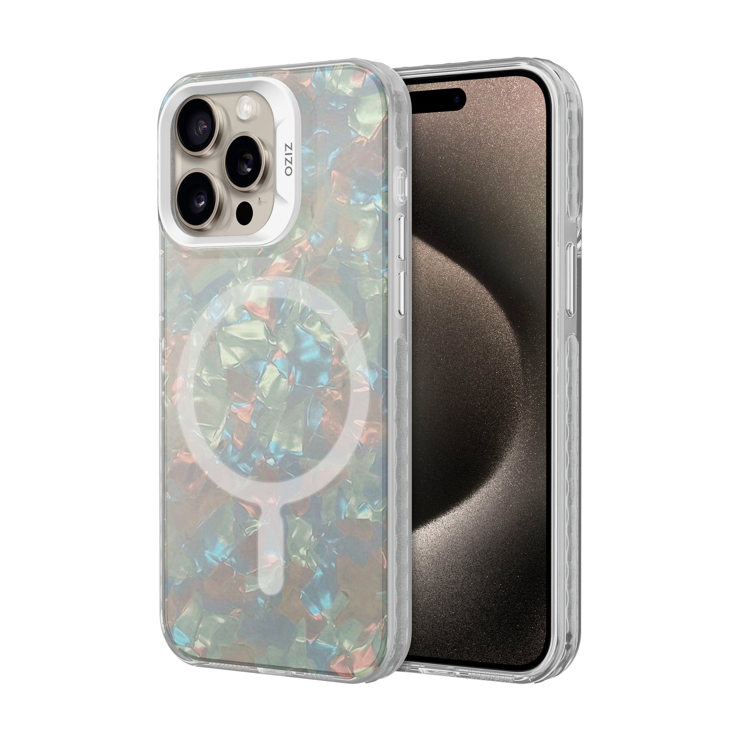 ZIZO JEWEL Series iPhone 15 Pro Max MagSafe Case - Opal - ZIZO Wireless