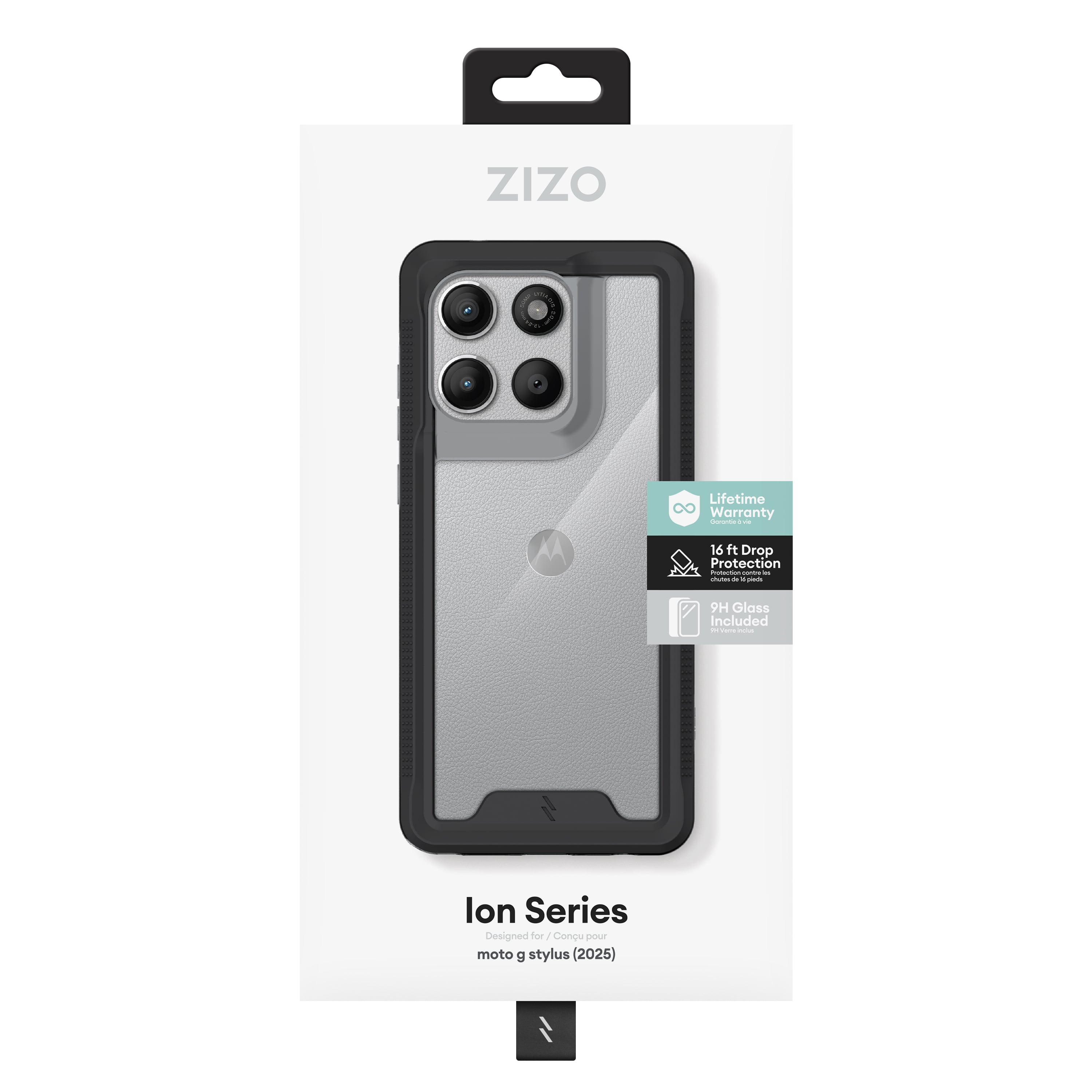 ZIZO ION Series moto g stylus (2025) Case with Tempered Glass