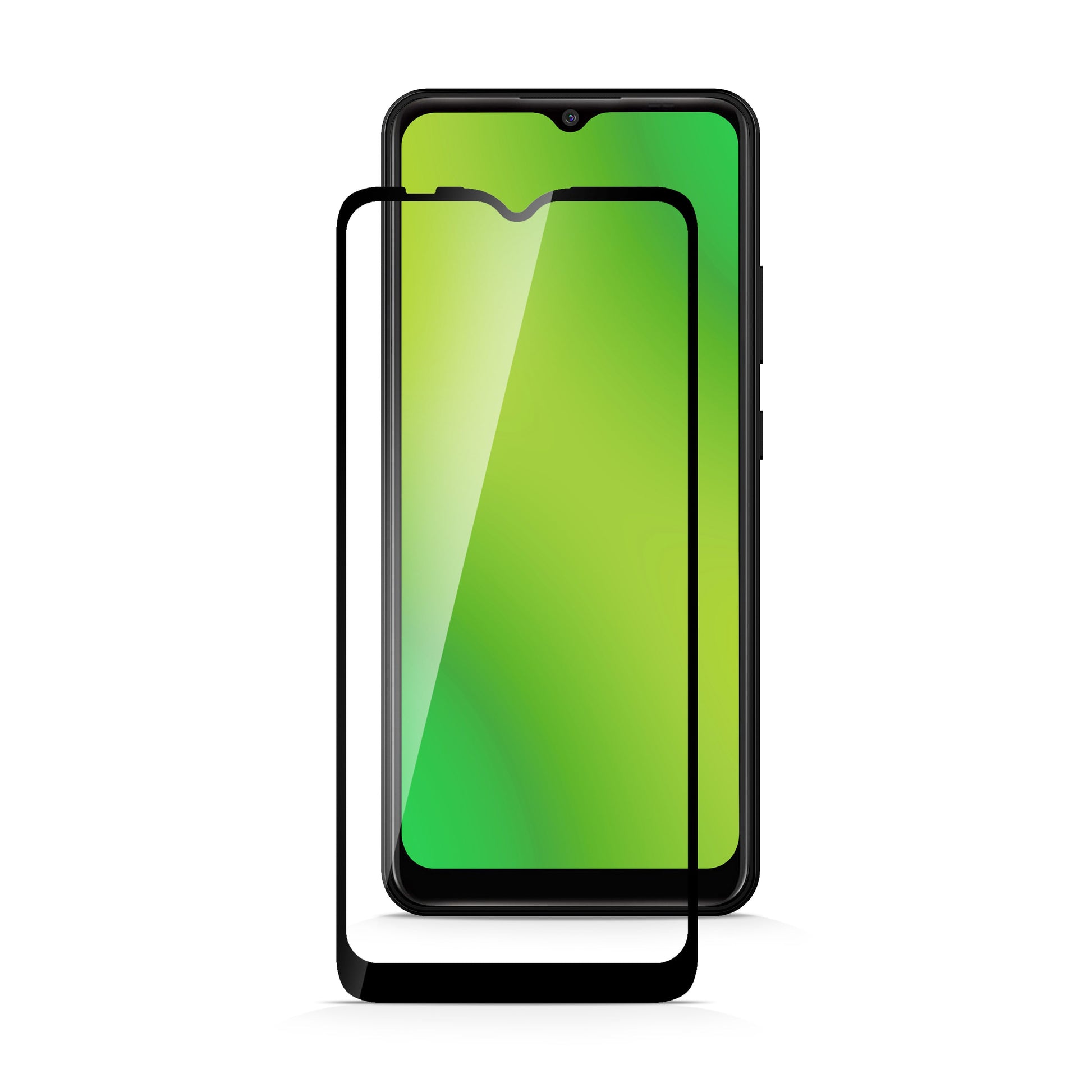 ZIZO TEMPERED GLASS Screen Protector for Cricket Icon 5 - Black - ZIZO Wireless