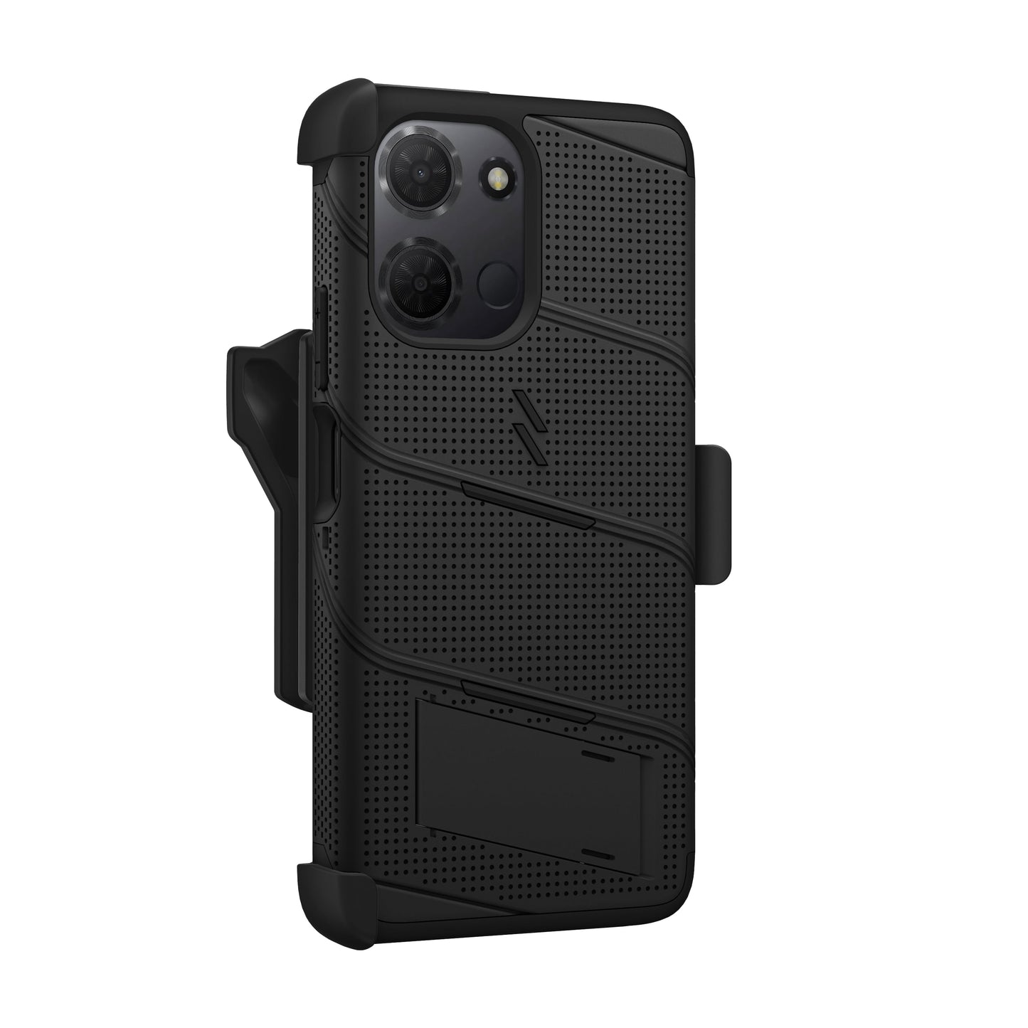 ZIZO BOLT Bundle TCL K33 5G Case with Tempered Glass
