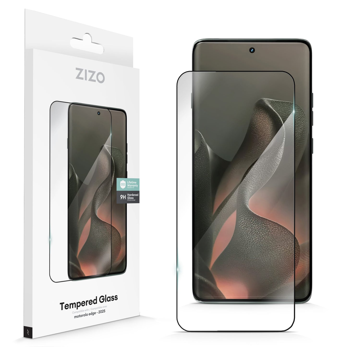 ZIZO TEMPERED GLASS Screen Protector for moto edge 2025