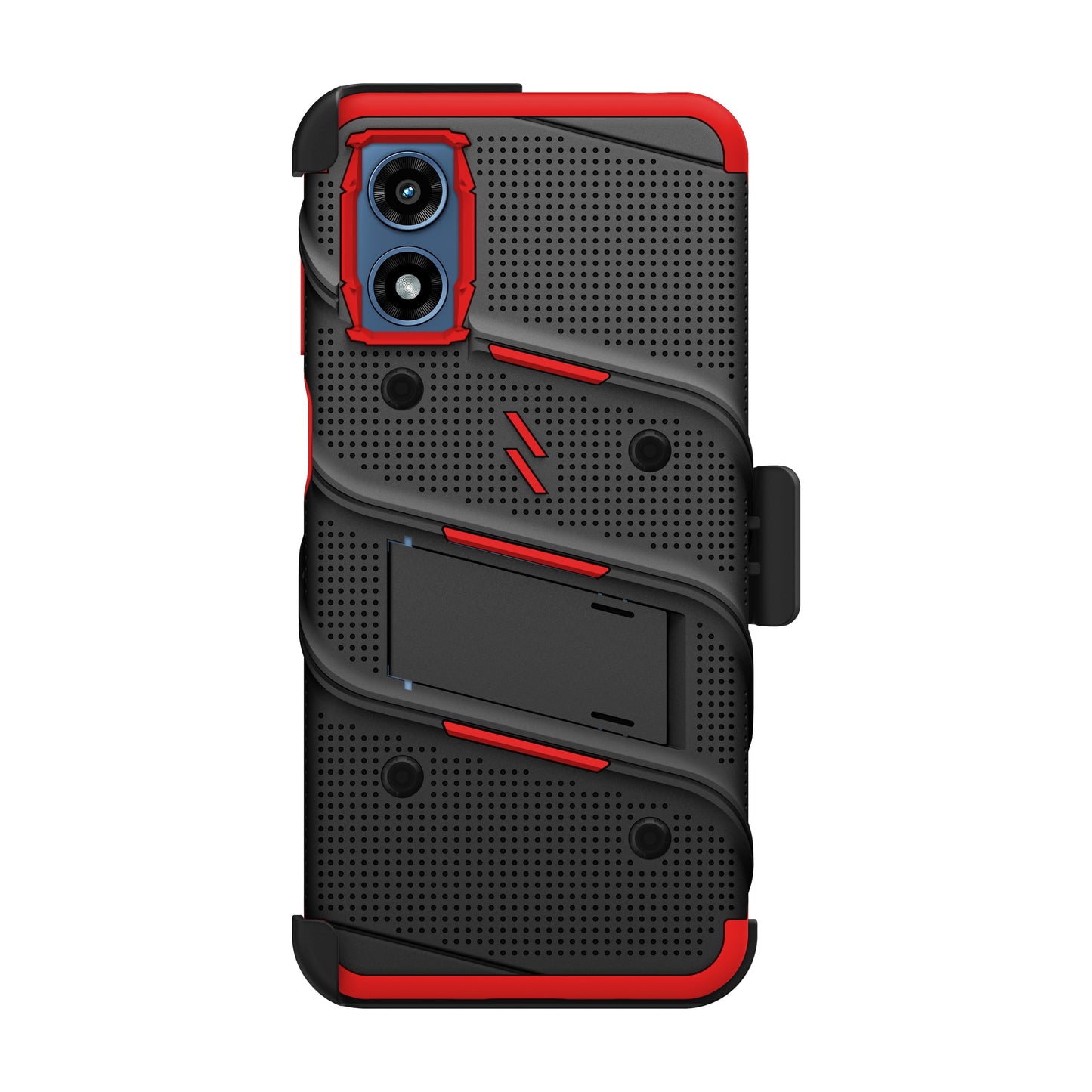 ZIZO BOLT Bundle moto g Play (2024) Case with Tempered Glass