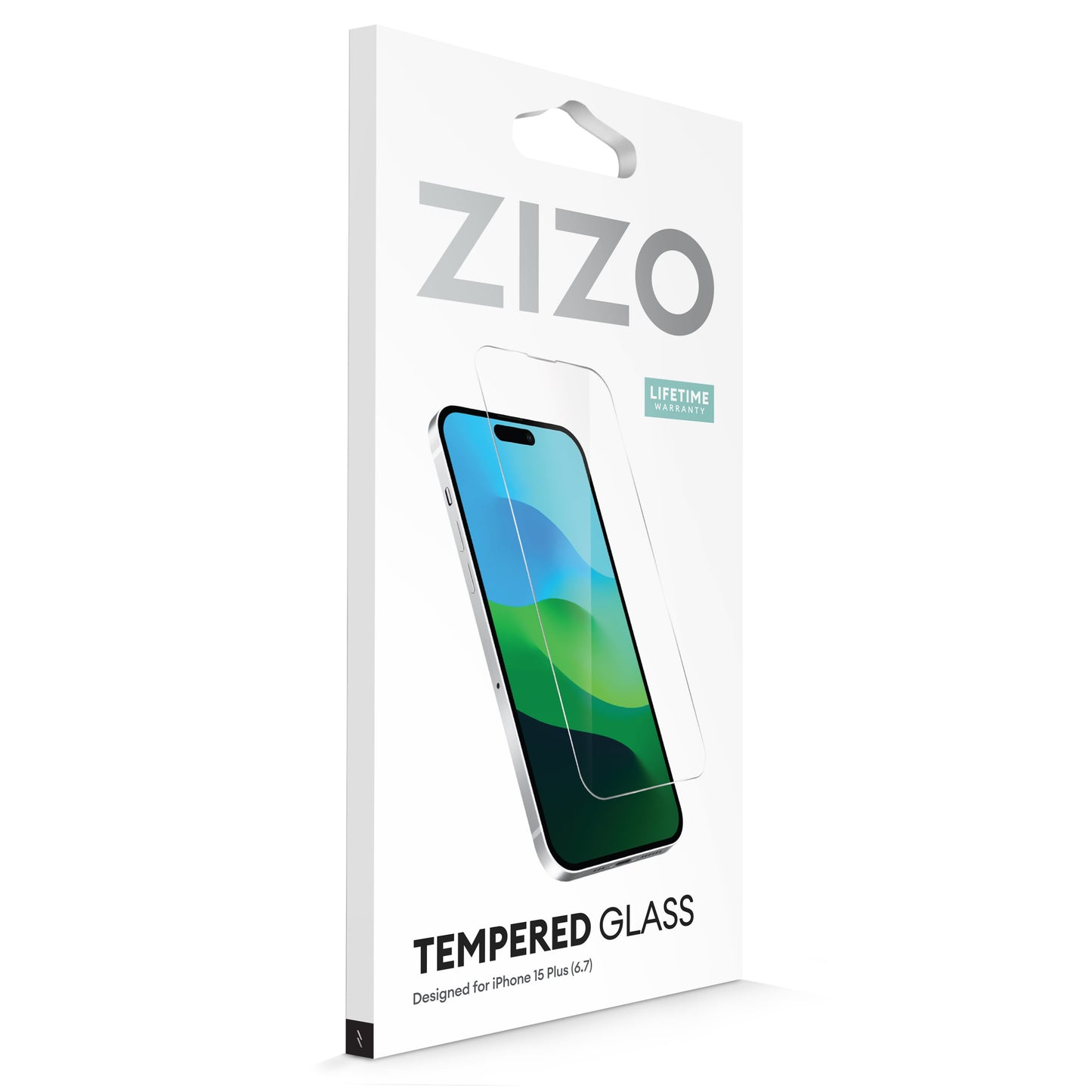ZIZO TEMPERED GLASS Screen Protector for iPhone 15 Plus - Clear - ZIZO Wireless
