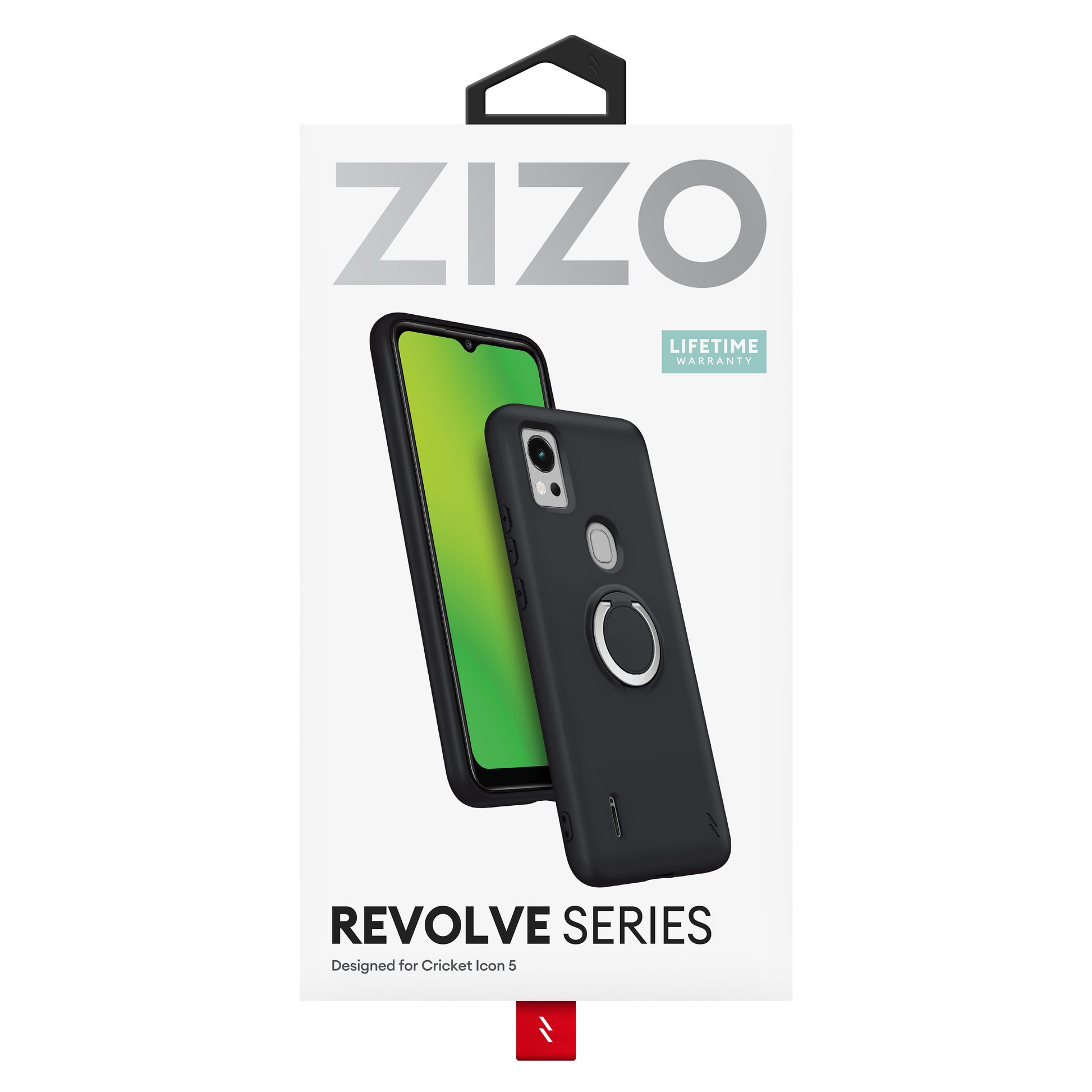 ZIZO REVOLVE Series Cricket Icon 5 Case - Black - ZIZO Wireless