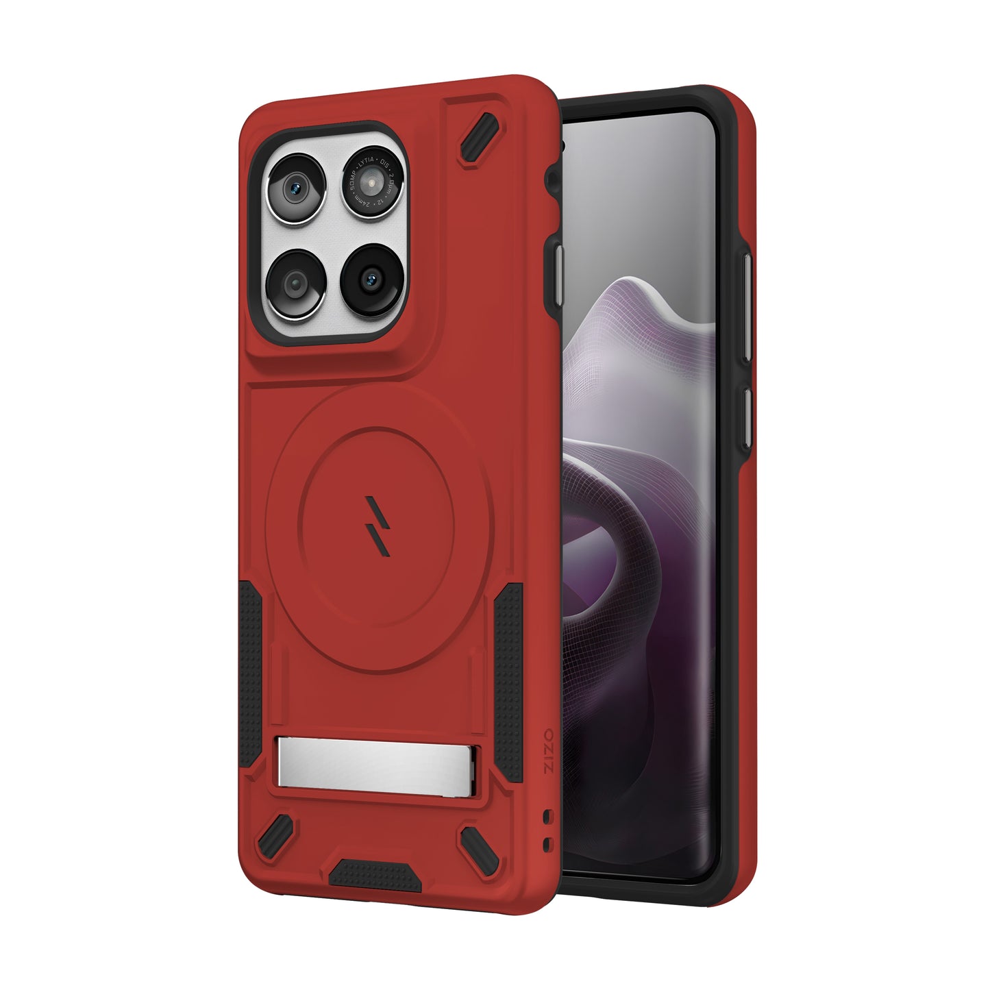 ZIZO TRANSFORM Series moto edge (2025) Case - Red