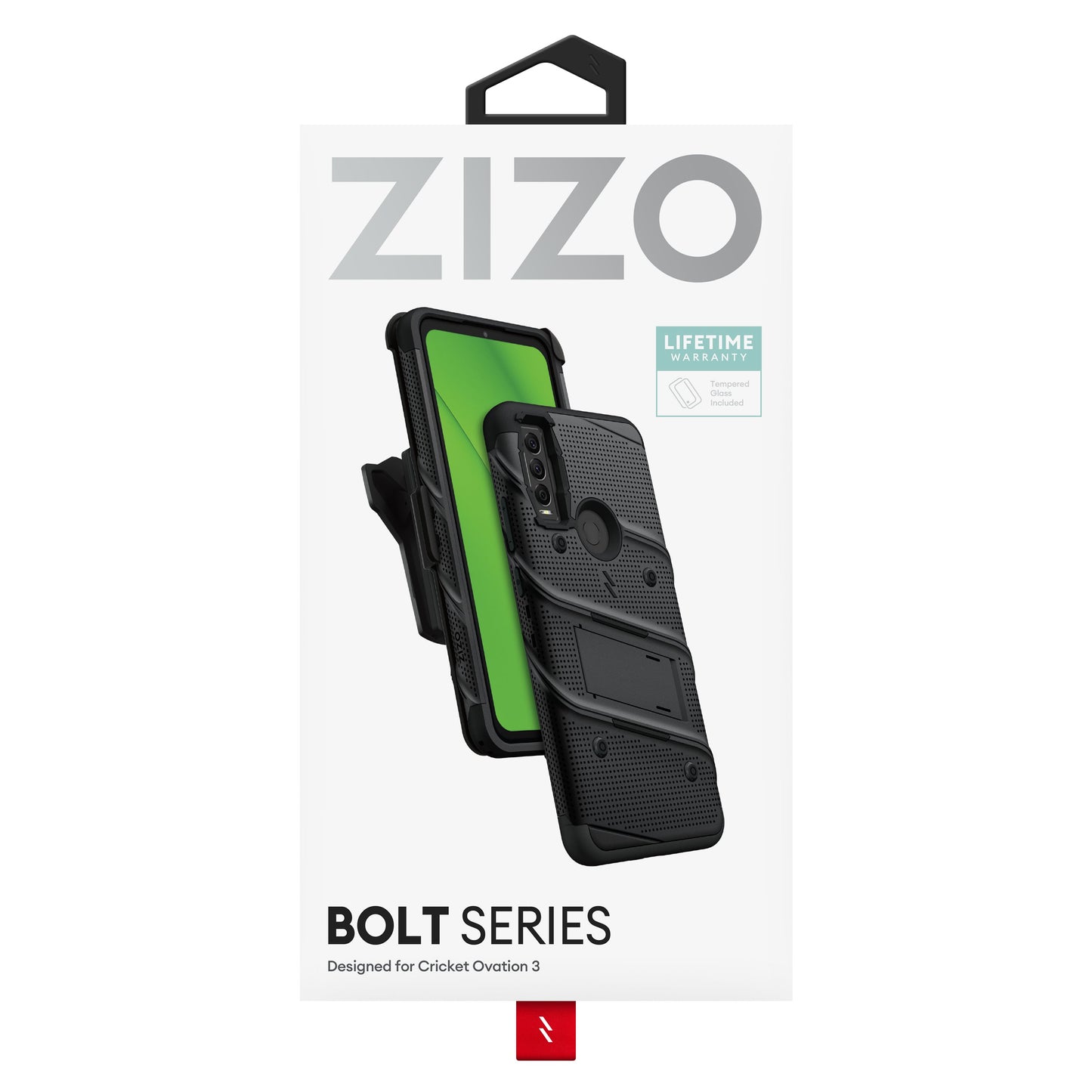 ZIZO BOLT Bundle Cricket Ovation 3 Case - ZIZO Wireless