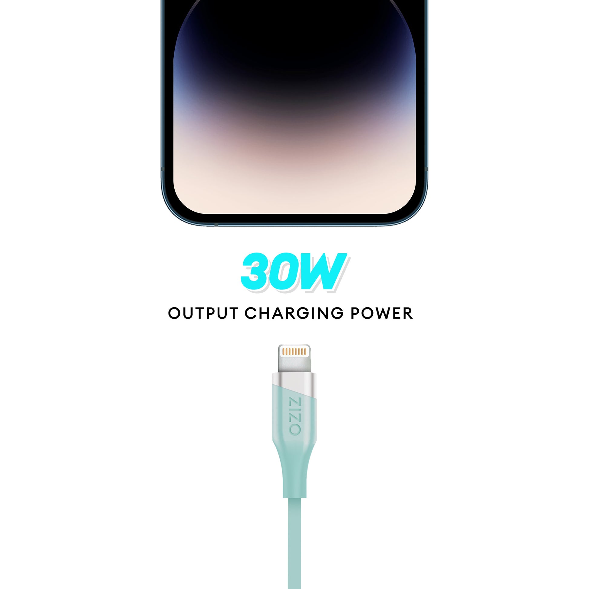 ZIZO PowerVault Cable USB-C to Lightning 6FT - ZIZO Wireless