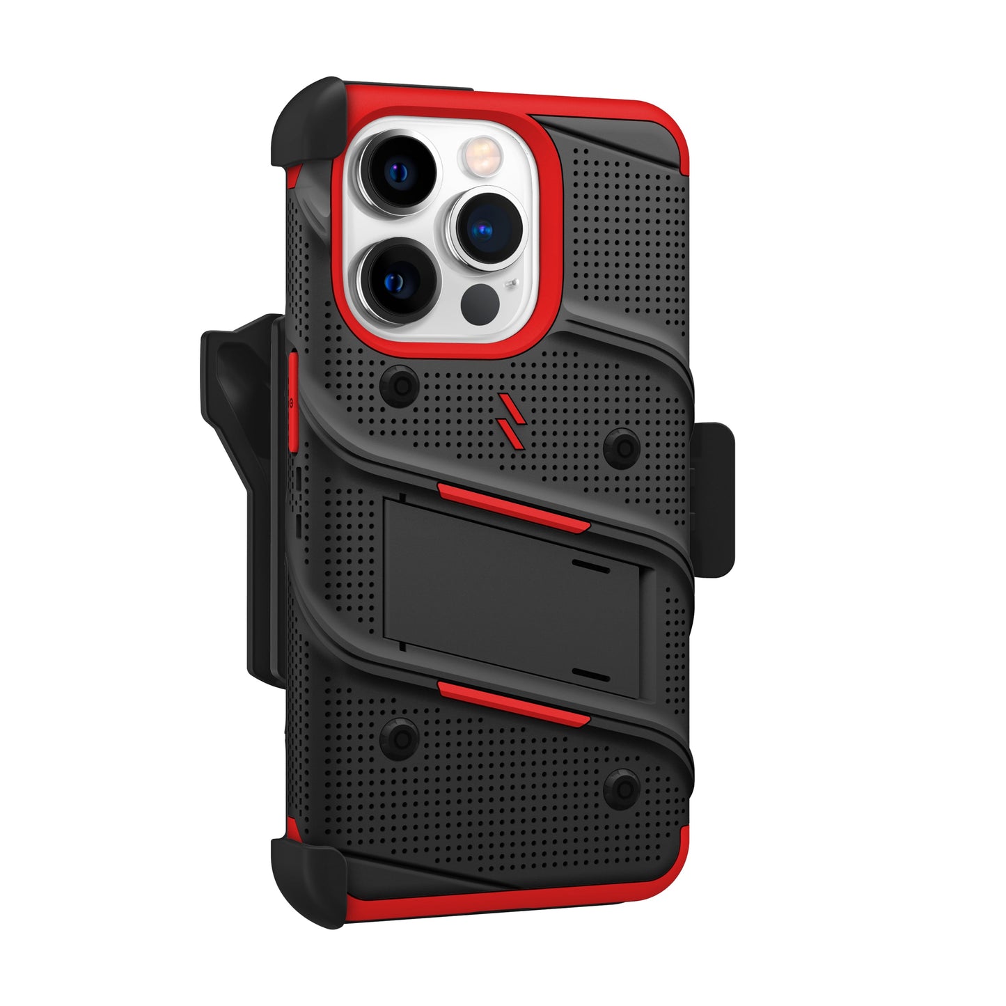 ZIZO BOLT Bundle iPhone 15 Pro Case with Tempered Glass