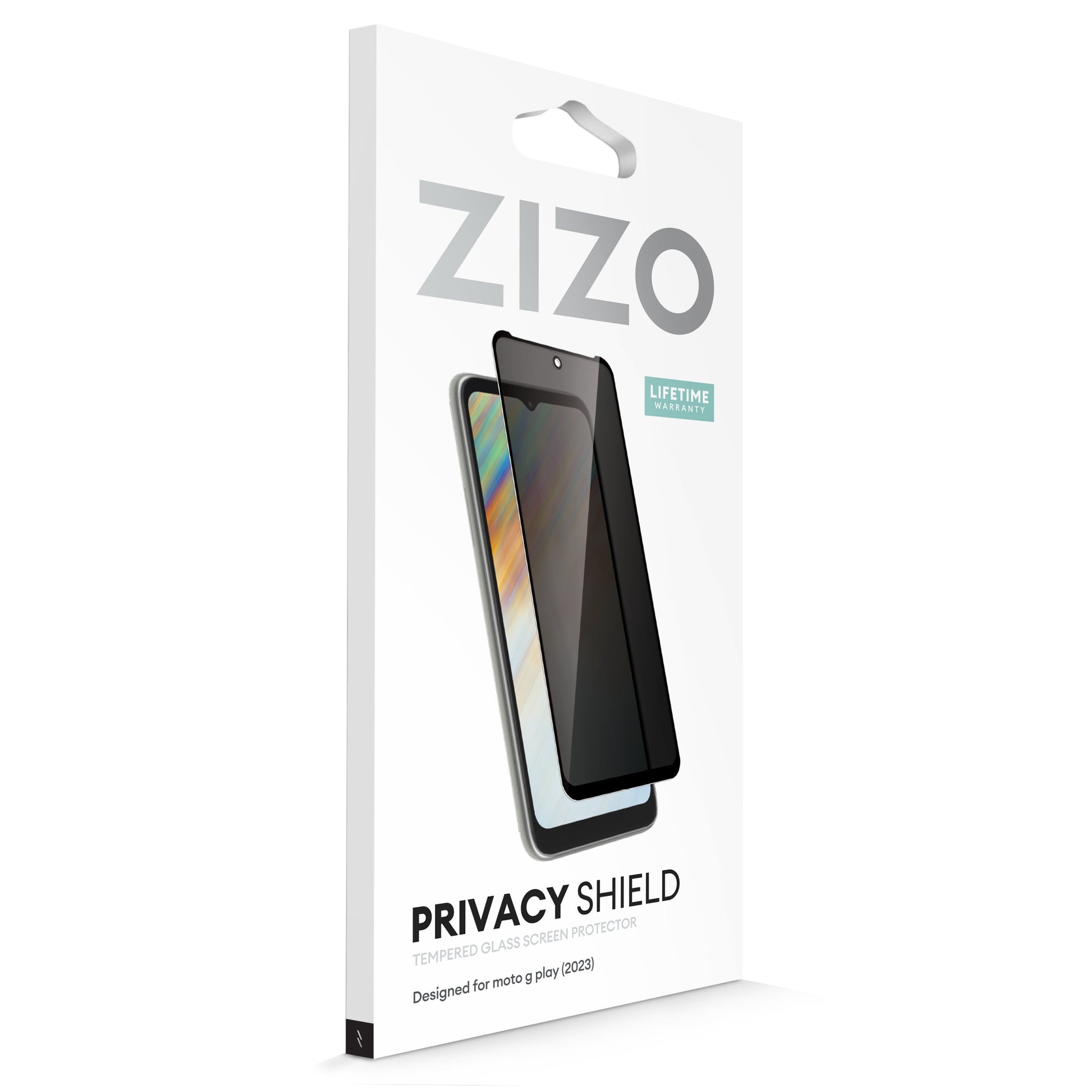 ZIZO PRIVACY Tempered Glass Screen Protector for moto g play (2023) - Privacy - ZIZO Wireless