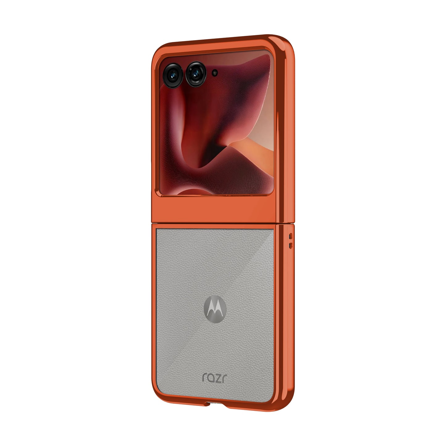 ZIZO REFINE Series moto razr (2025) Case - Orange - ZIZO Wireless