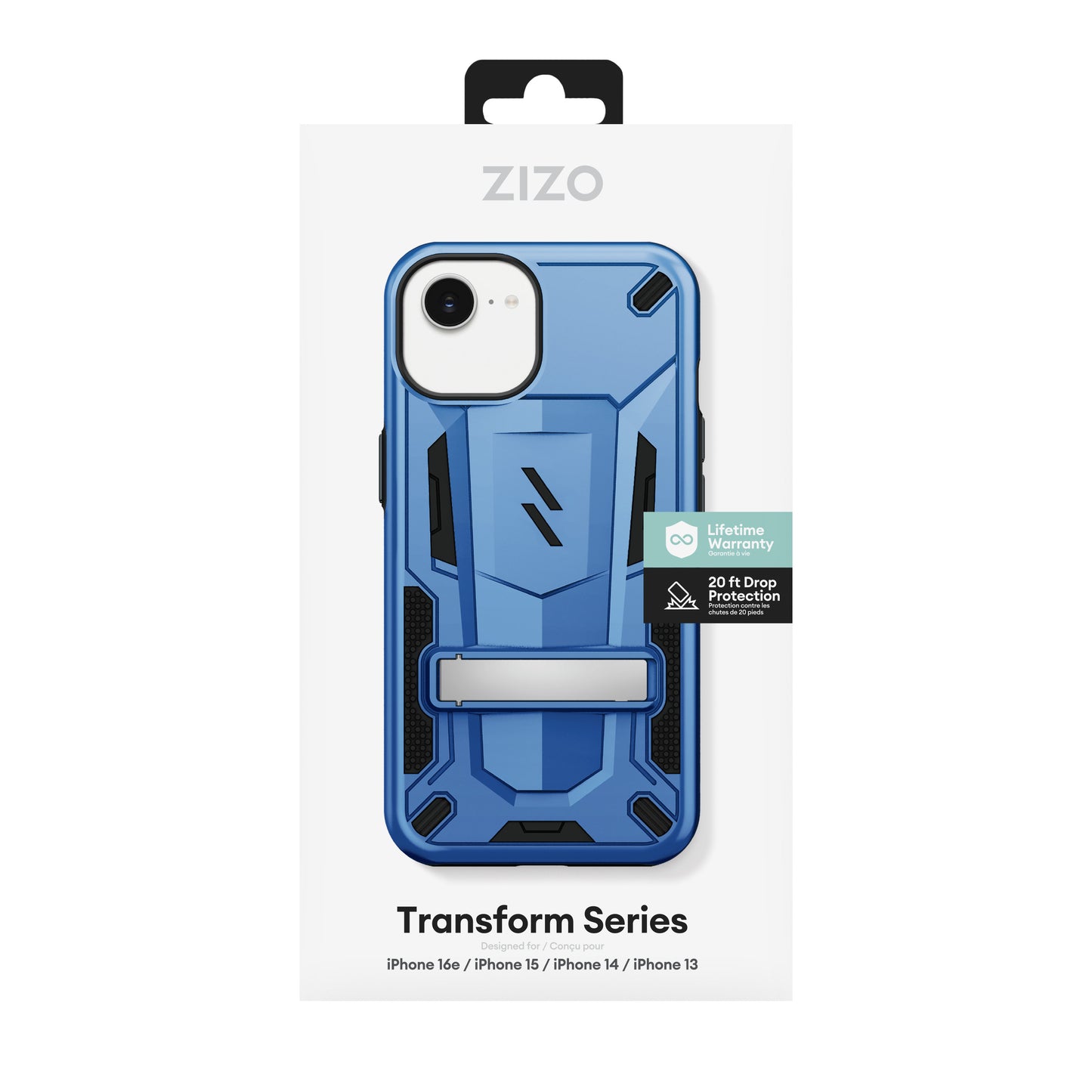 ZIZO TRANSFORM Series iPhone 16e Case - Blue - ZIZO Wireless