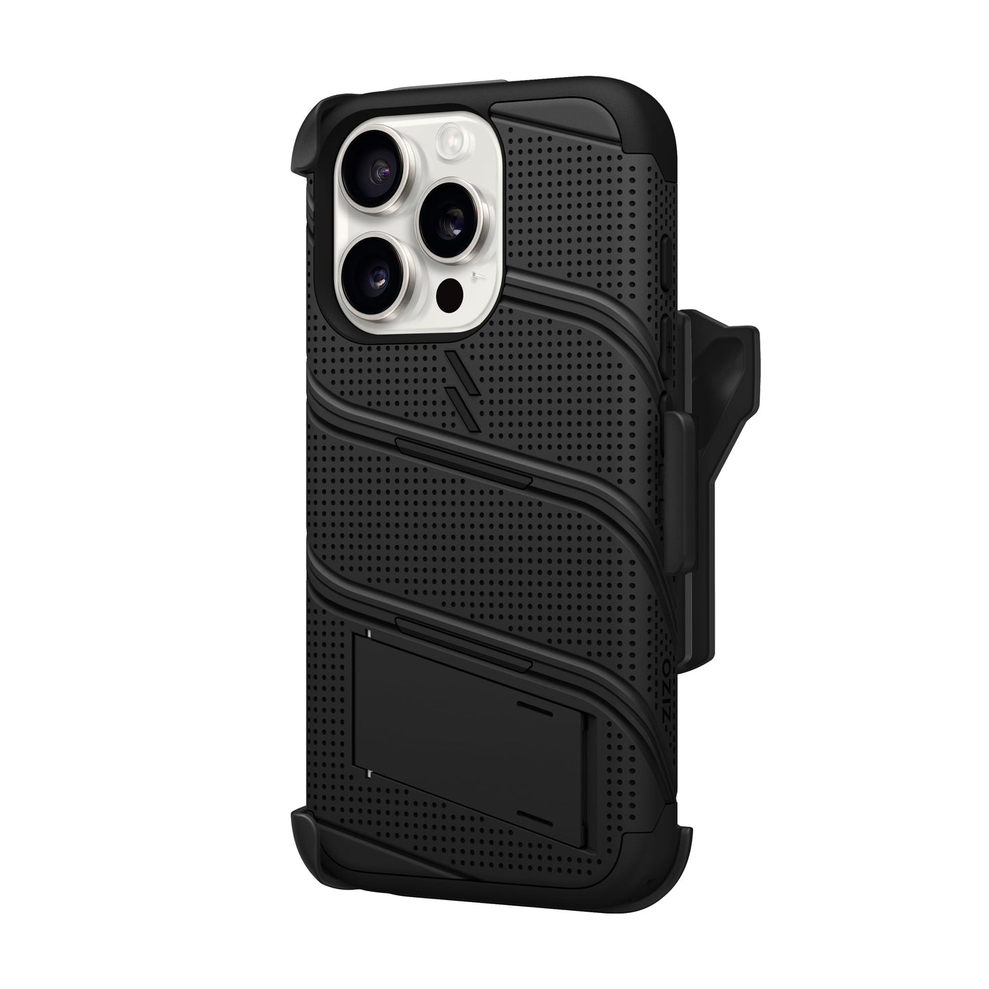 ZIZO BOLT Bundle iPhone 16 Pro Case with Tempered Glass
