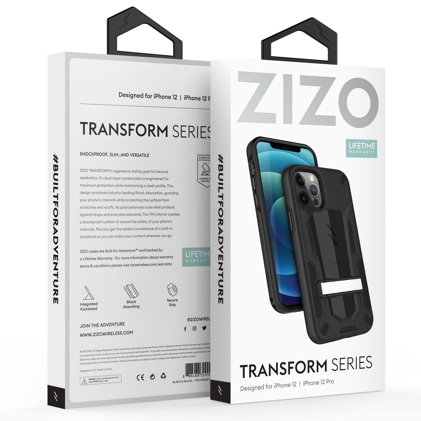 ZIZO TRANSFORM Series iPhone 12 / iPhone 12 Pro Case