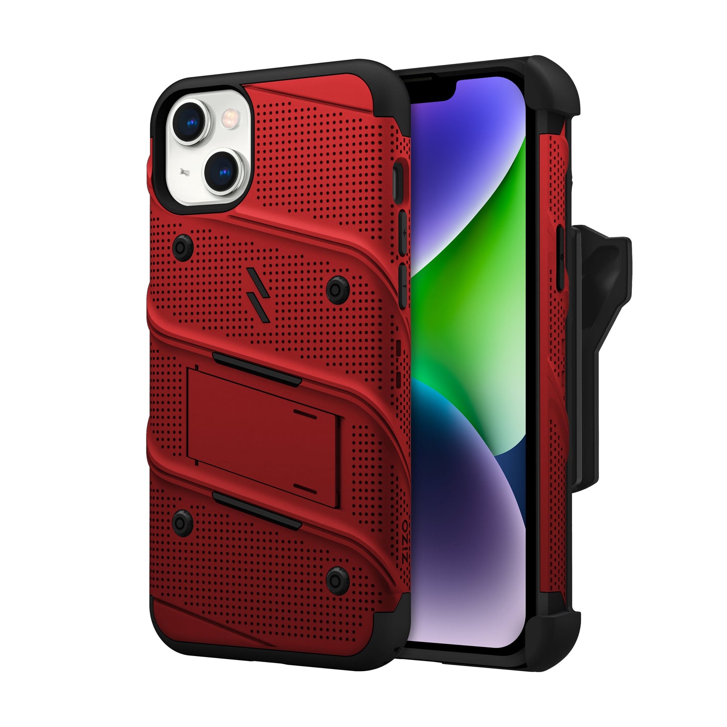 ZIZO BOLT Bundle iPhone 14 Plus (6.7) Case with Tempered Glass
