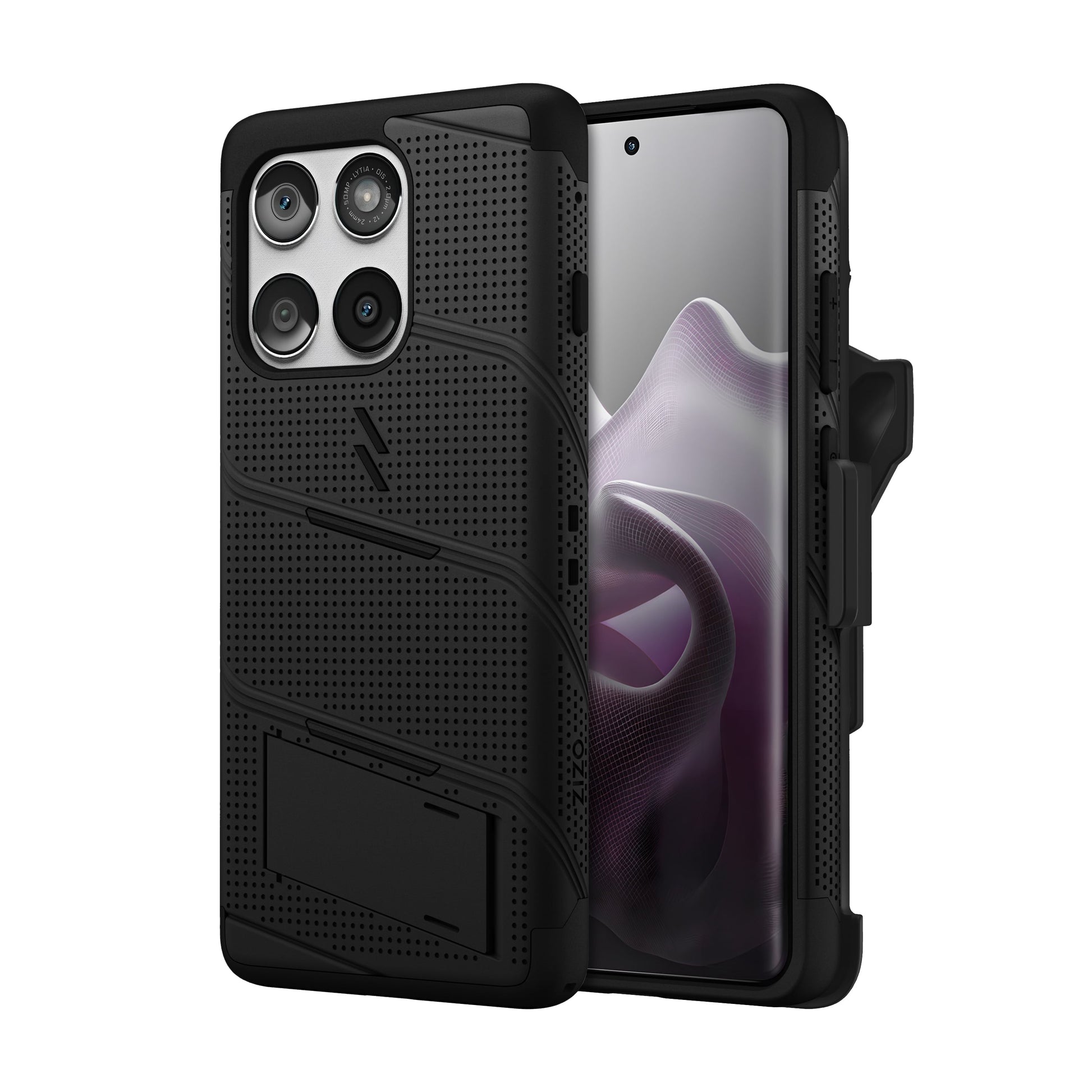 ZIZO BOLT Series moto edge (2025) Case - Black - ZIZO Wireless
