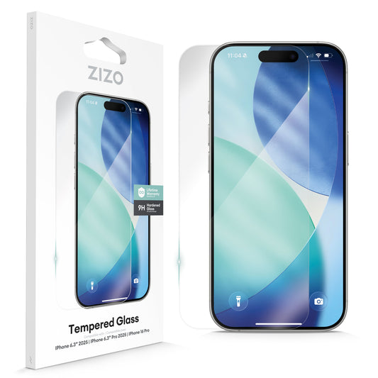 ZIZO TEMPERED GLASS Screen Protector for iPhone 17 Pro - Clear
