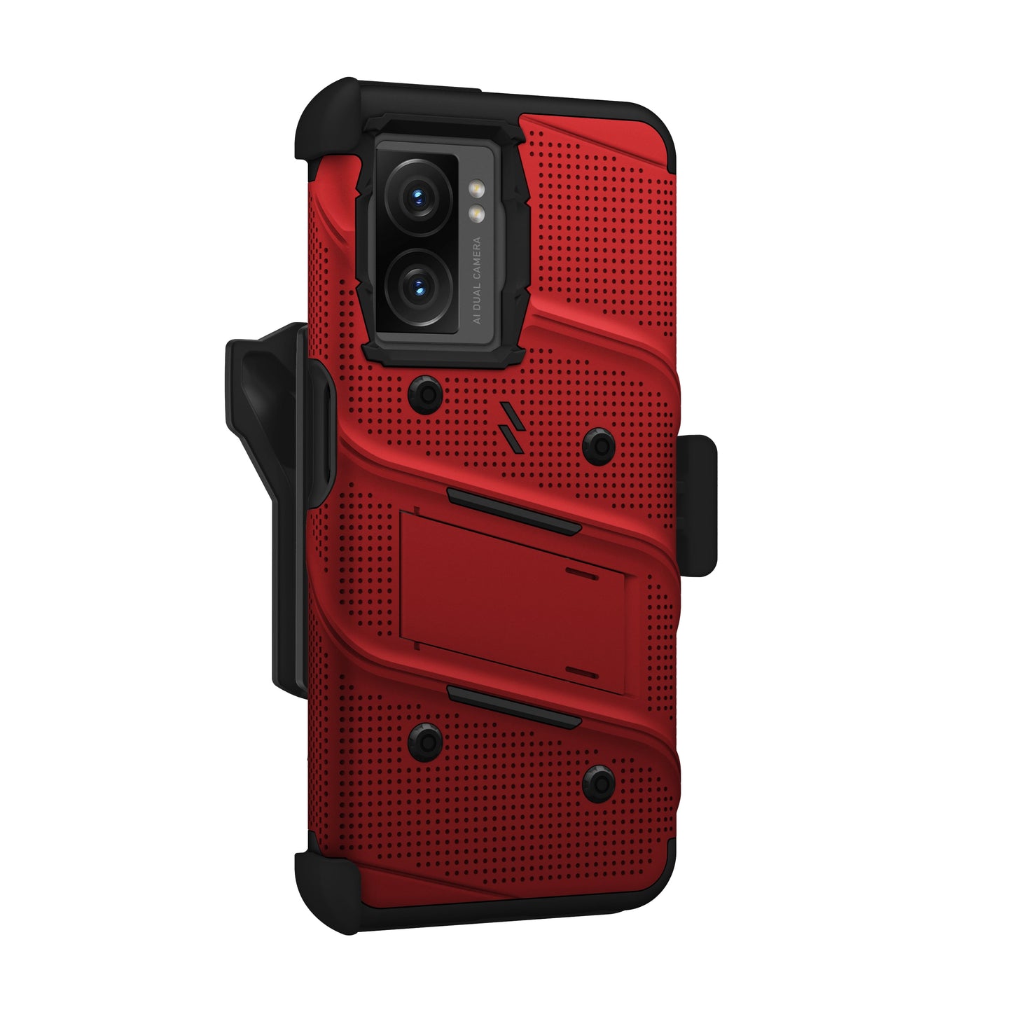 ZIZO BOLT Bundle OnePlus Nord N300 5G Case - Red - ZIZO Wireless