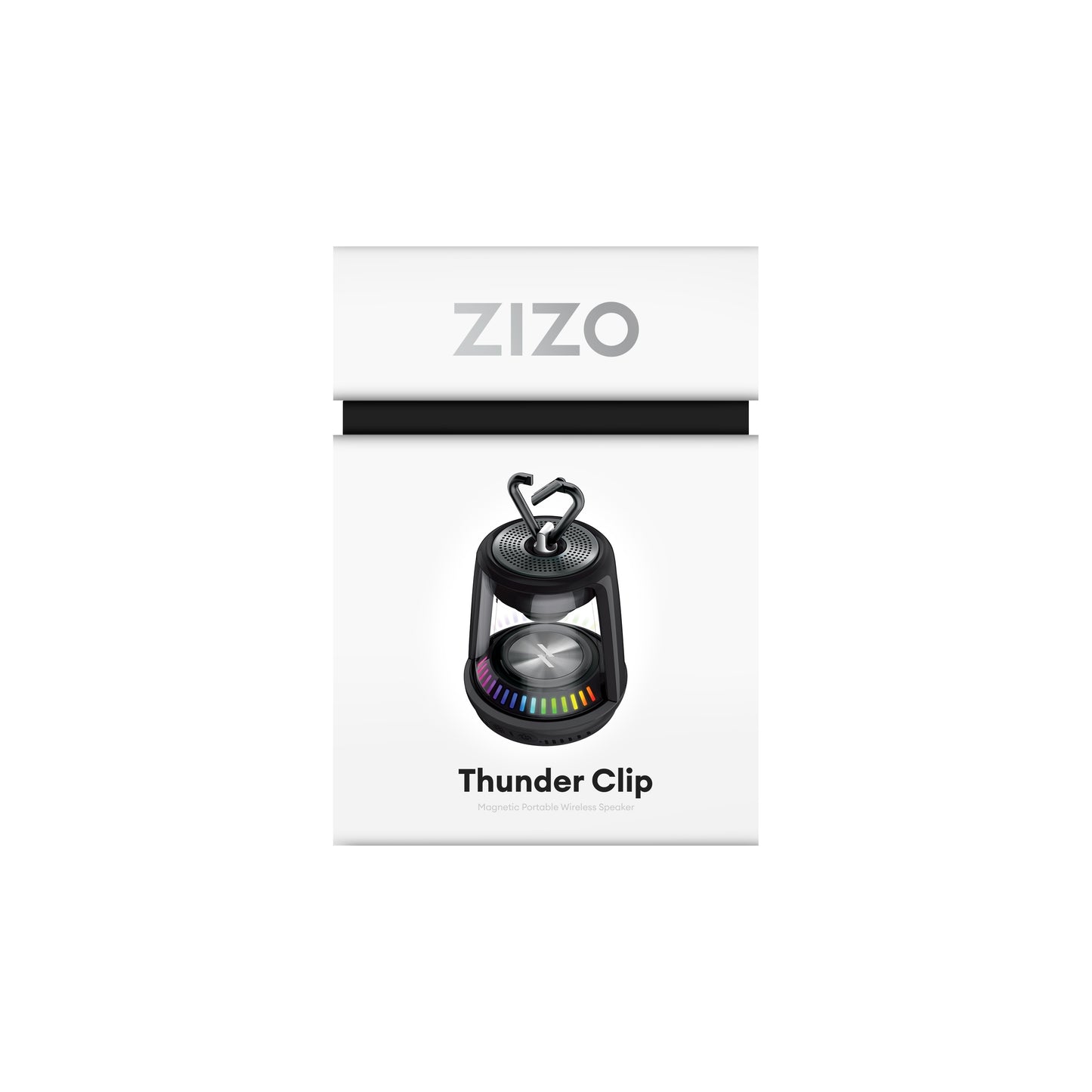 ZIZO Thunder Clip Portable Wireless Speaker - Black