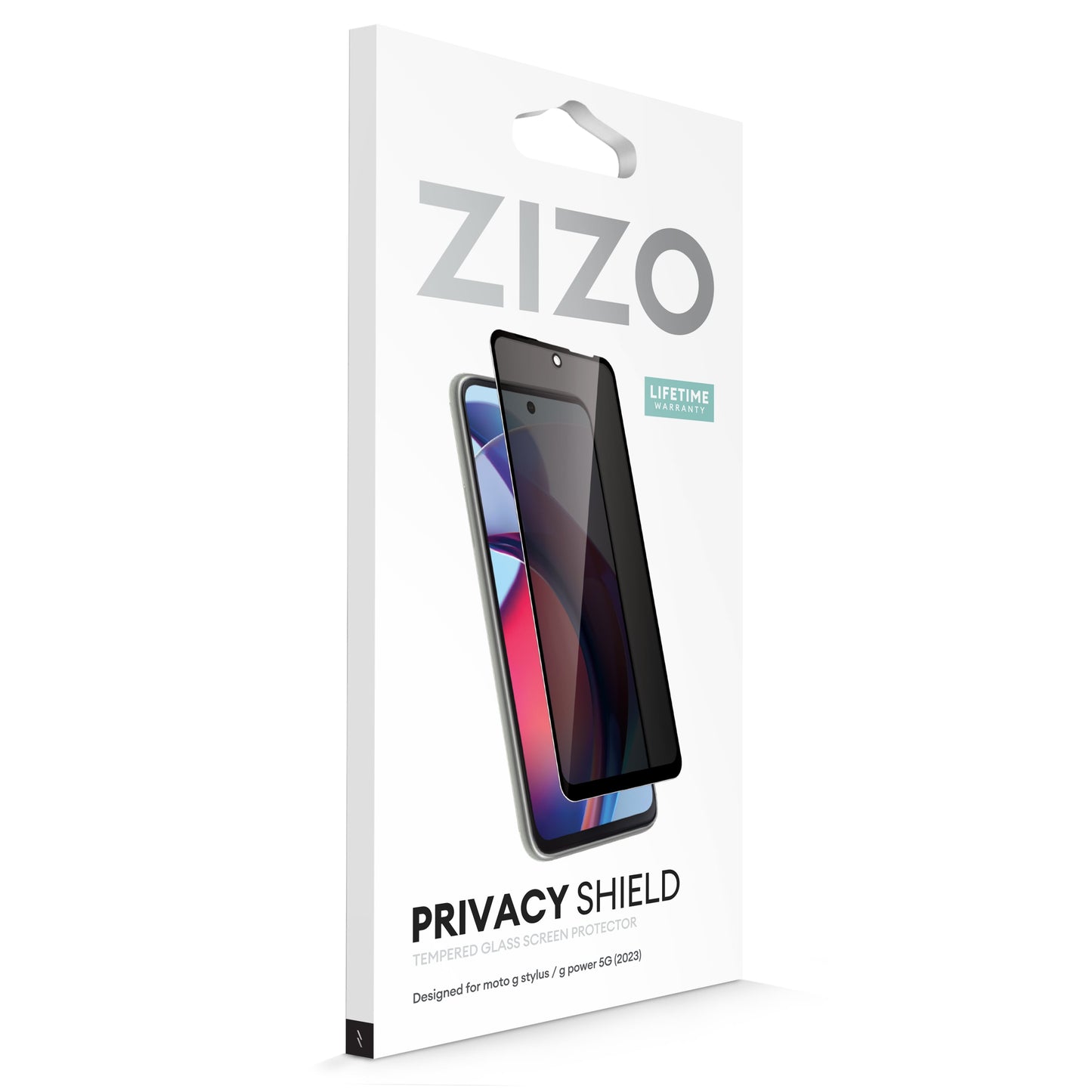 ZIZO PRIVACY Tempered Glass Screen Protector for moto g stylus (2023) - Privacy