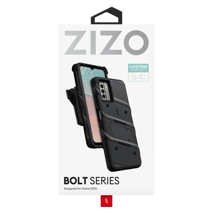 ZIZO BOLT Bundle Nokia G310 Case - Black