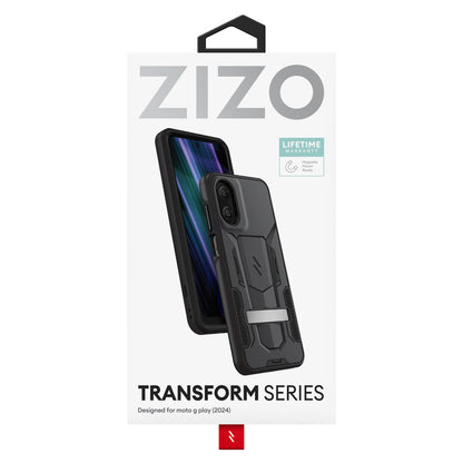 ZIZO TRANSFORM Series moto g Play (2024) Case - Black