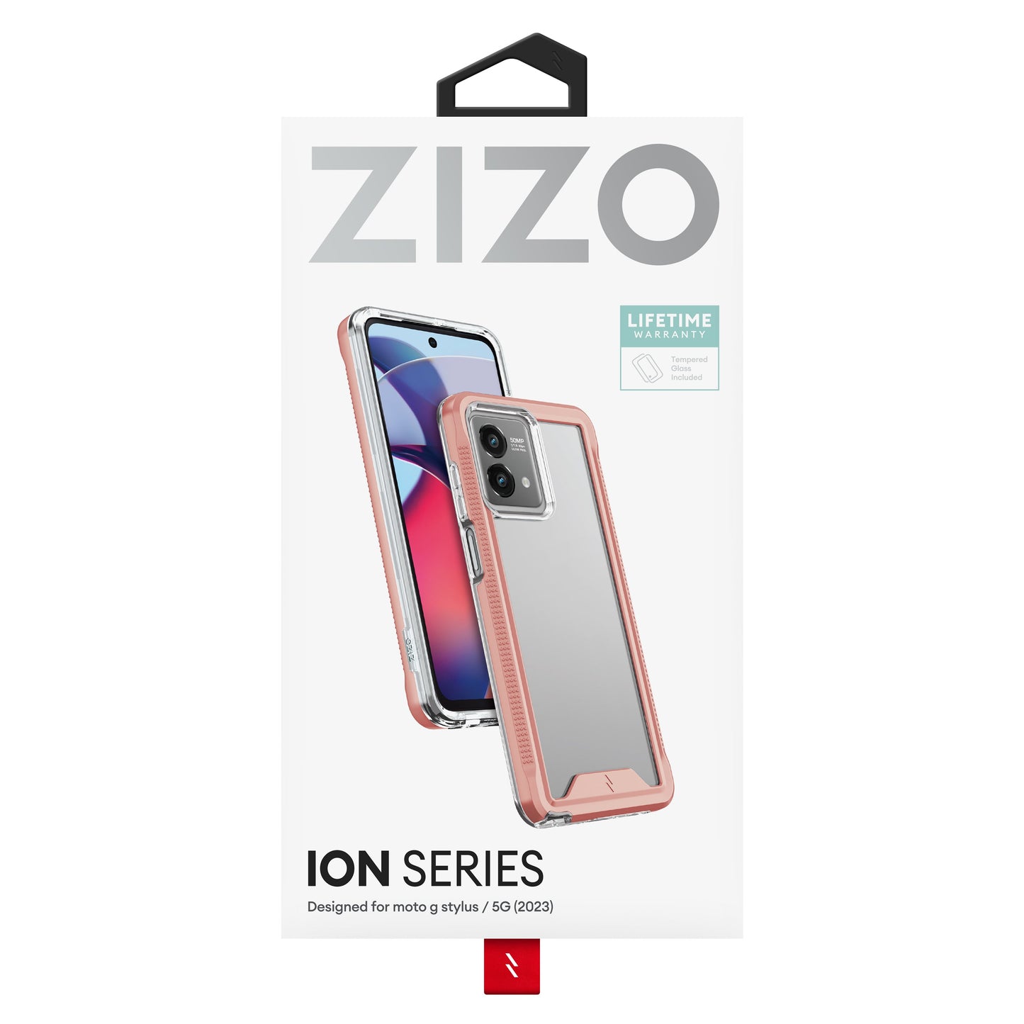 ZIZO ION Series moto g stylus (2023) Case - Rose Gold