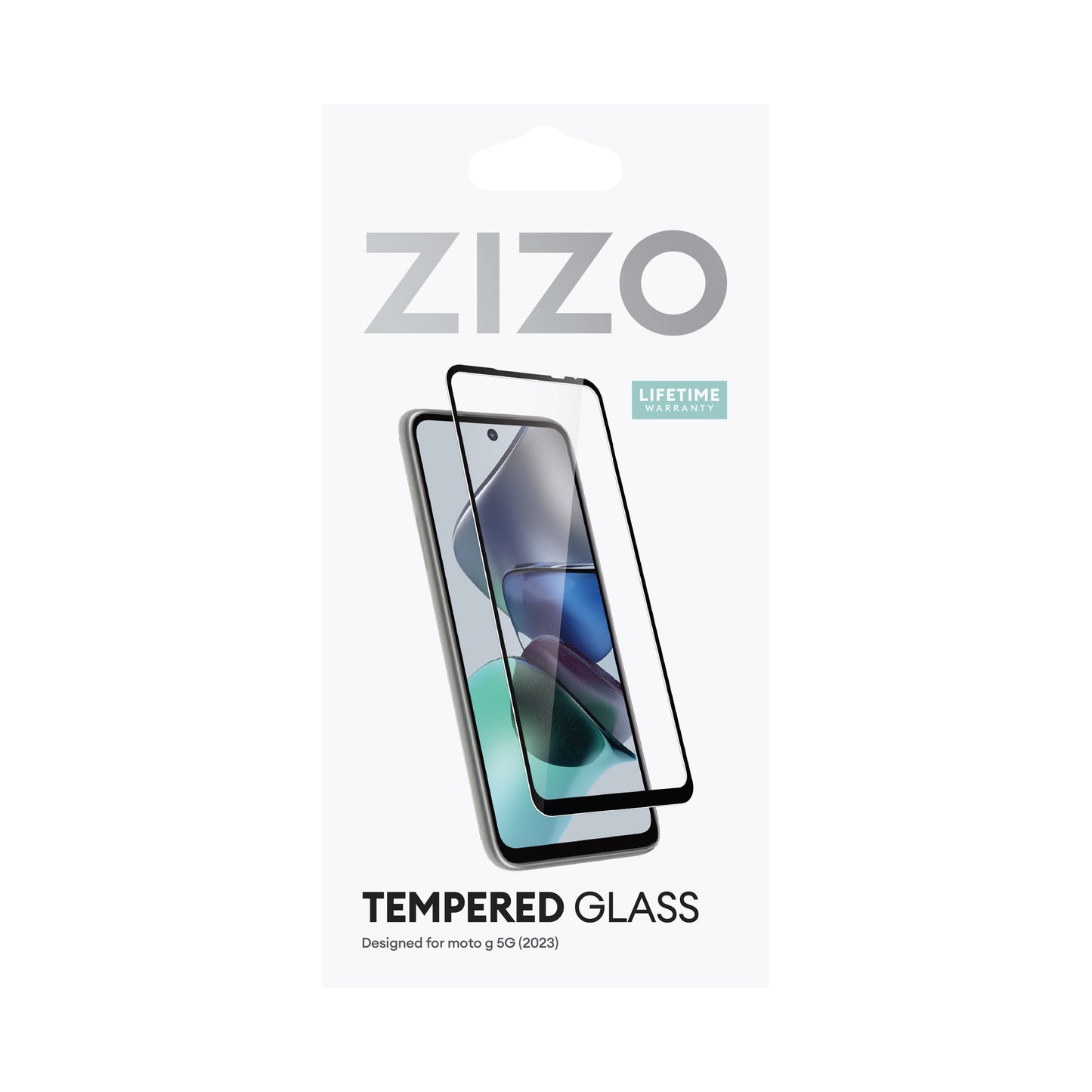 ZIZO TEMPERED GLASS Screen Protector for moto g 5G (2023) - Black